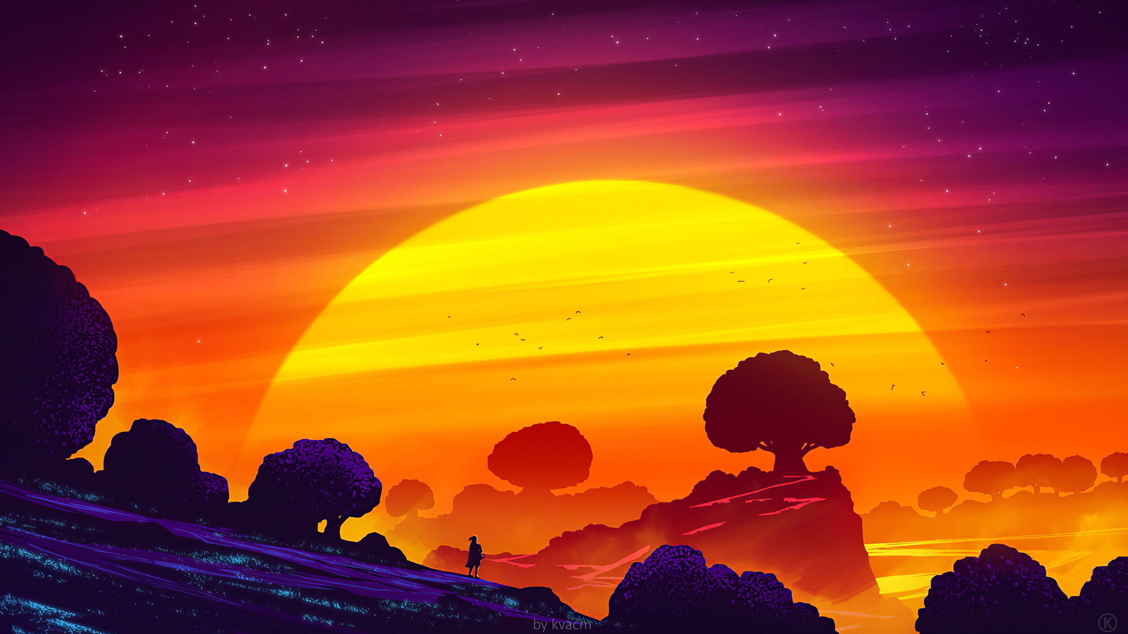 3840x2160 Warm 4k Wallpaper