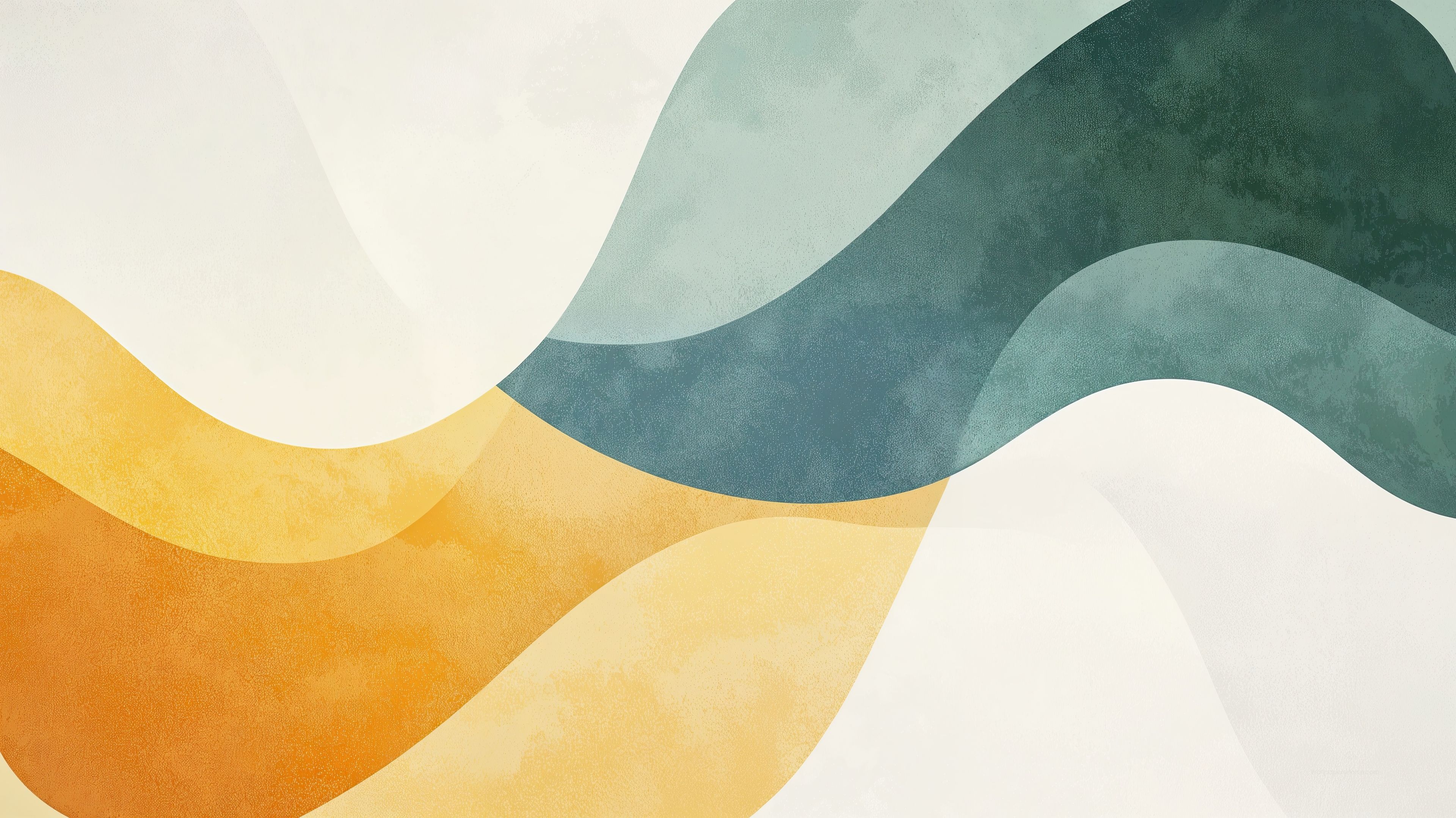 3840x2160 Flowing Wallpaper 4K tones, Simple design
