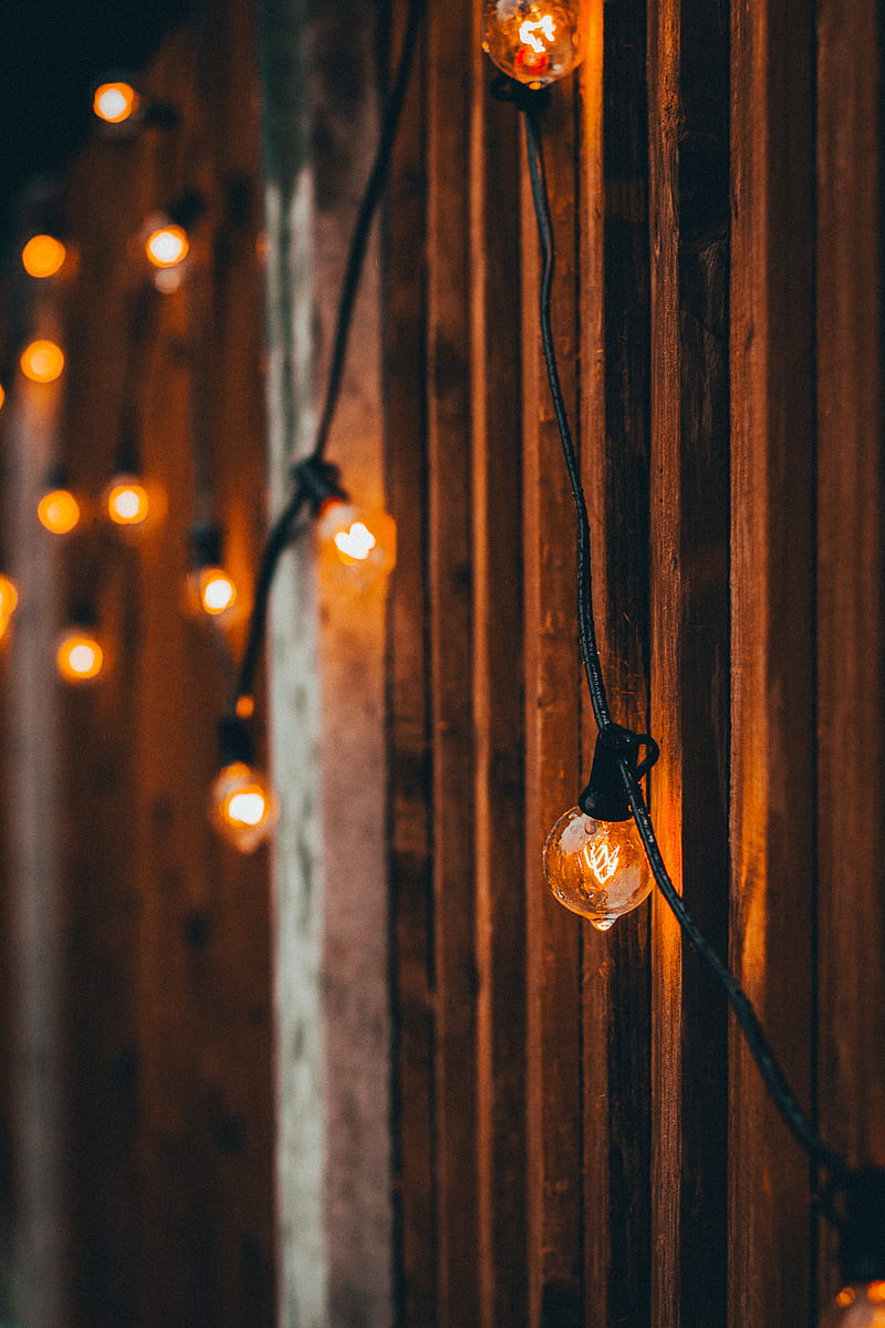 800x1200 Lights, autumn, fall, light, ornage, rain, uk, wall, warm, wet, yellow, HD phone wallpaper
