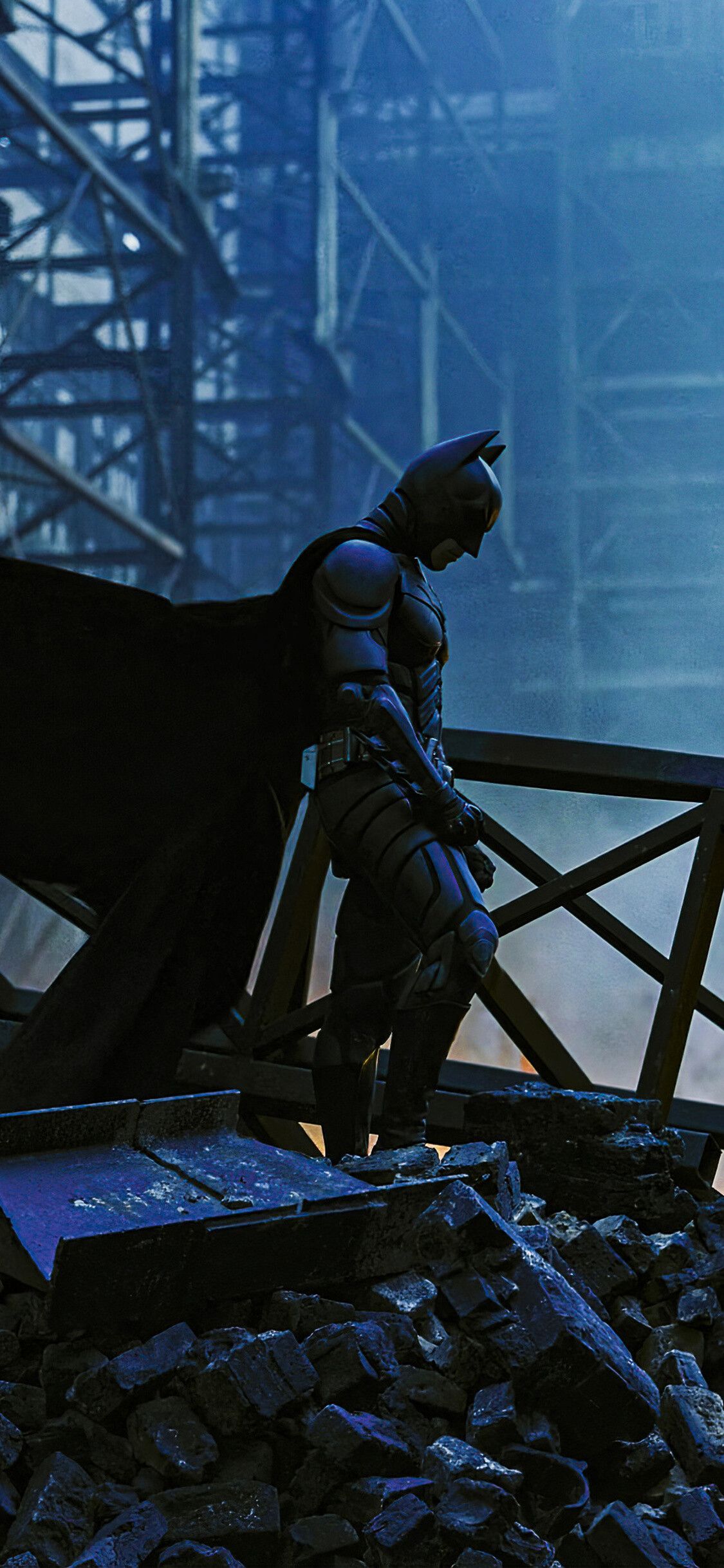 1125x2436 The Dark Knight Wallpaper