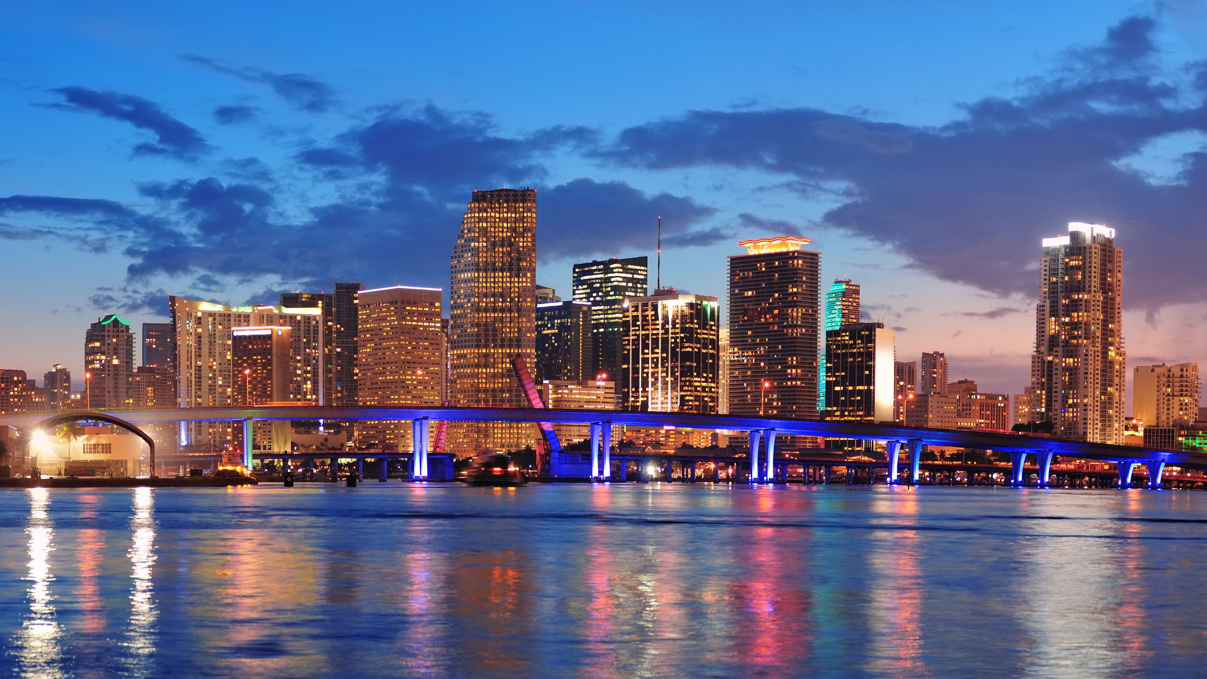 3840x2160 4K Ultra HD Miami Wallpaper Free 3840x2160 High Quality Background