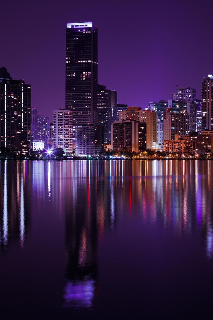 736x1104 Miami Skyline by Roberto Adrian / 500px