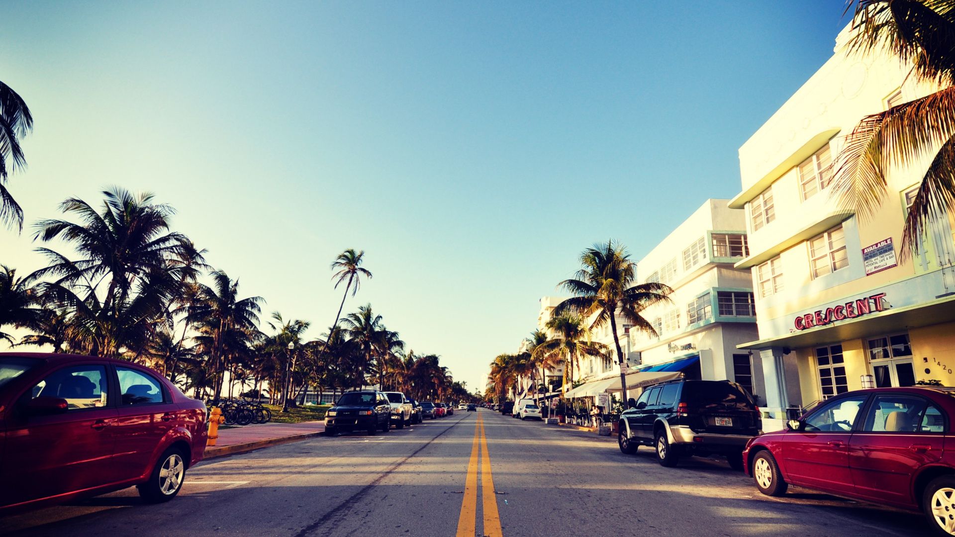 1920x1080 Full HD, HDTV, 1080p 16:9 Miami Wallpaper Free 1920x1080 High Quality Background