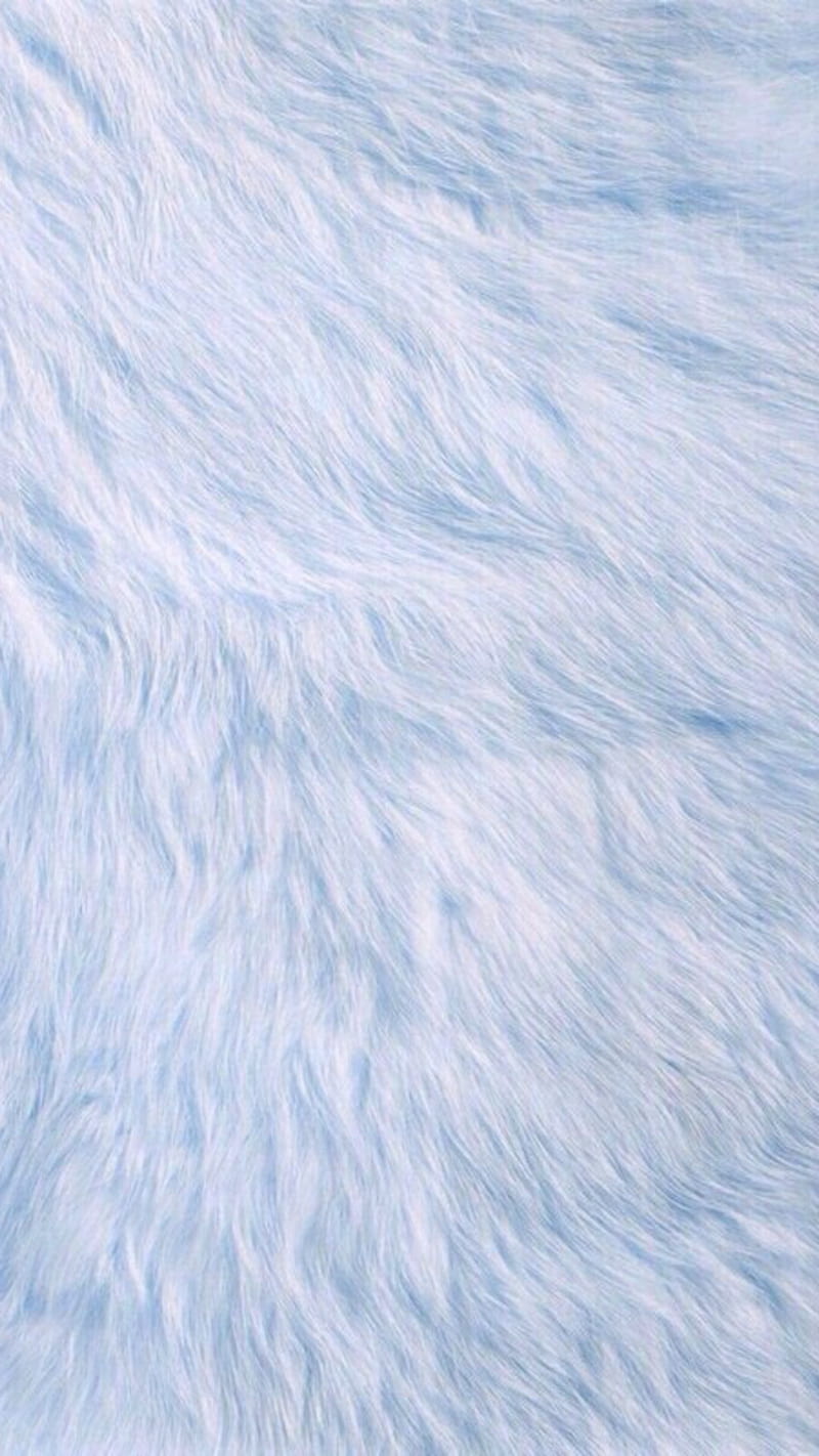 800x1422 FUR, aesthetic, blue, fluffy, pastel, texture, tumblr, HD phone wallpaper