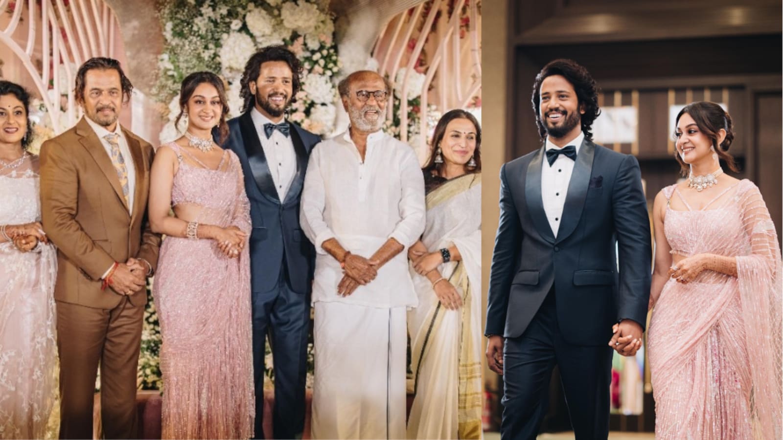 1600x900 Actors Aishwarya Arjun and Umapathy Ramaiah, threw a lavish wedding reception in Chennai