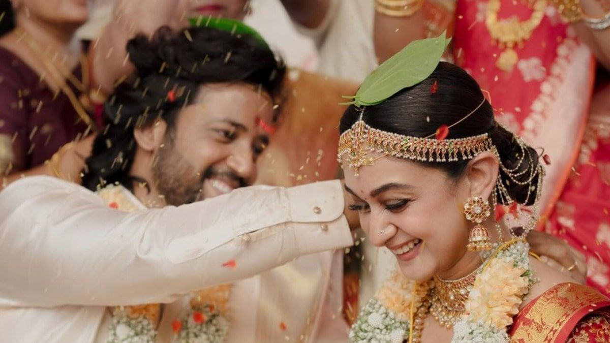 1200x675 Arjun Sarja shares video from his daughter Aishwarya's wedding: 'Here's to a lifetime of love, joy, and countless blessings'. Tamil News Indian Express