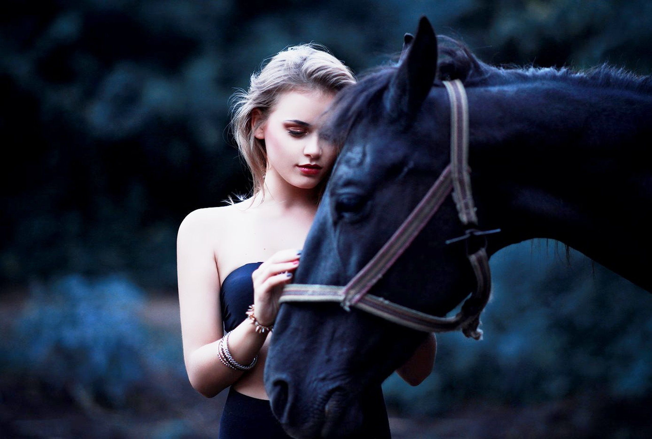 2560x1724 beautiful, Girl, With, Horse Wallpaper HD / Desktop and Mobile Background