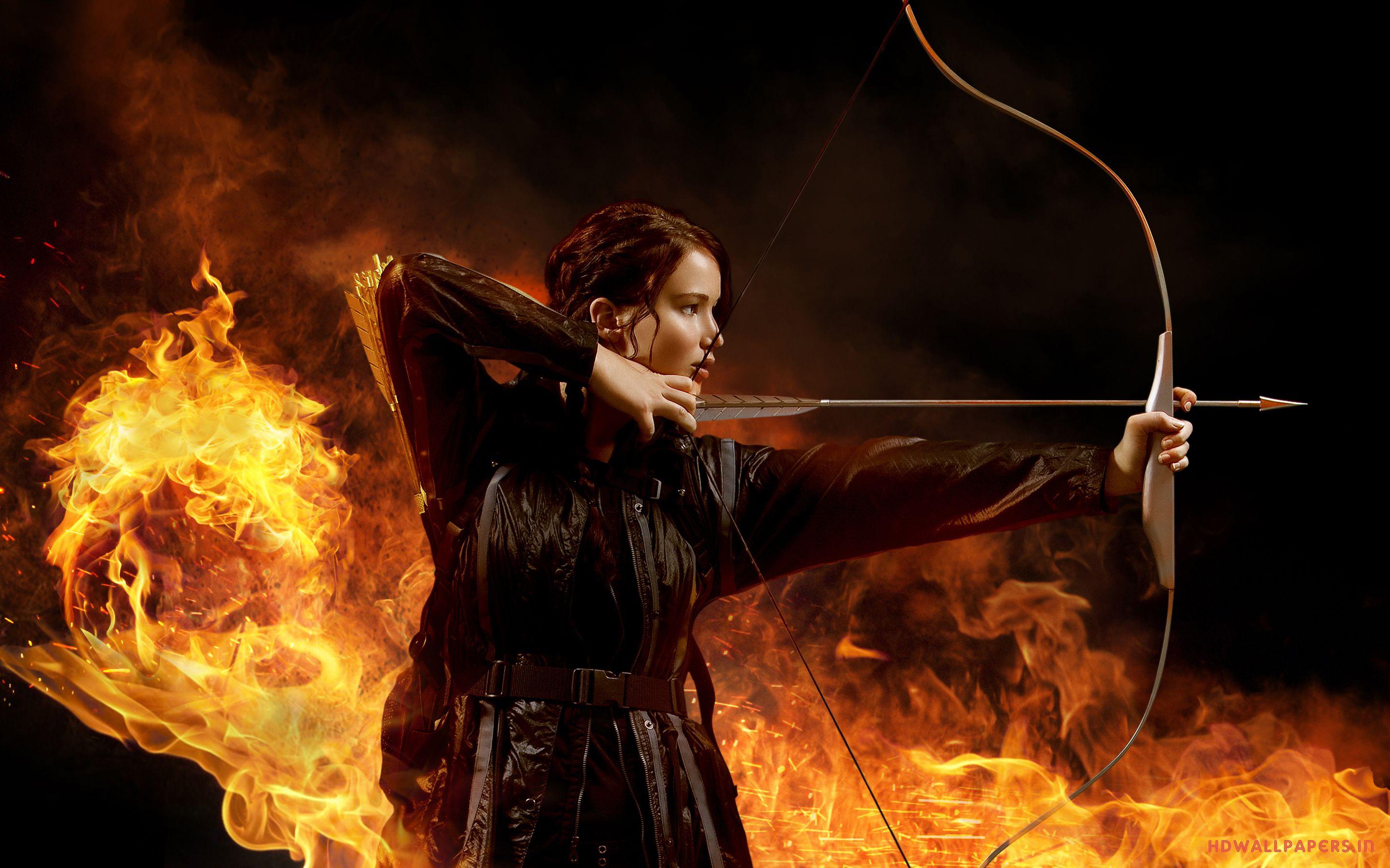 2880x1800 Hình nền Jennifer Lawrence trong The Hunger Games