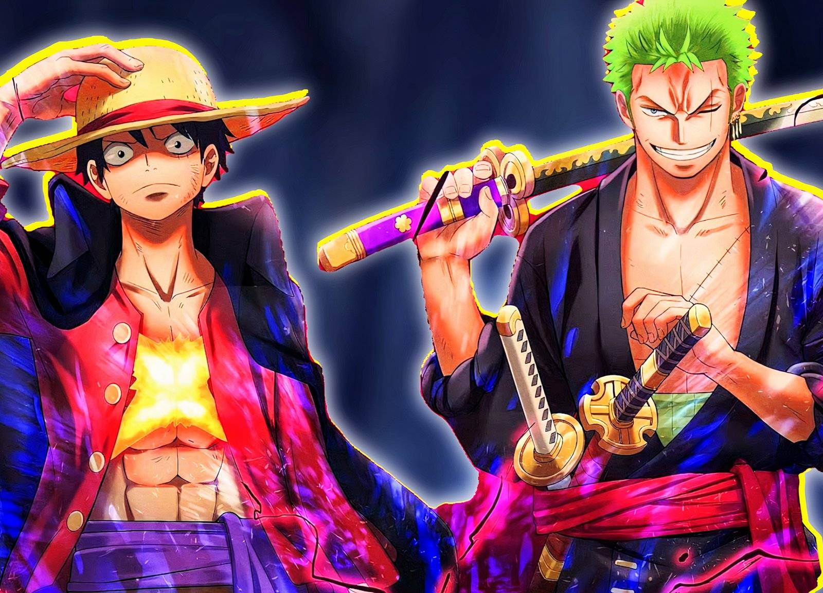 1600x1152 One Piece: Oda Finally Reveals Who Is Stronger Between Luffy and Zoro