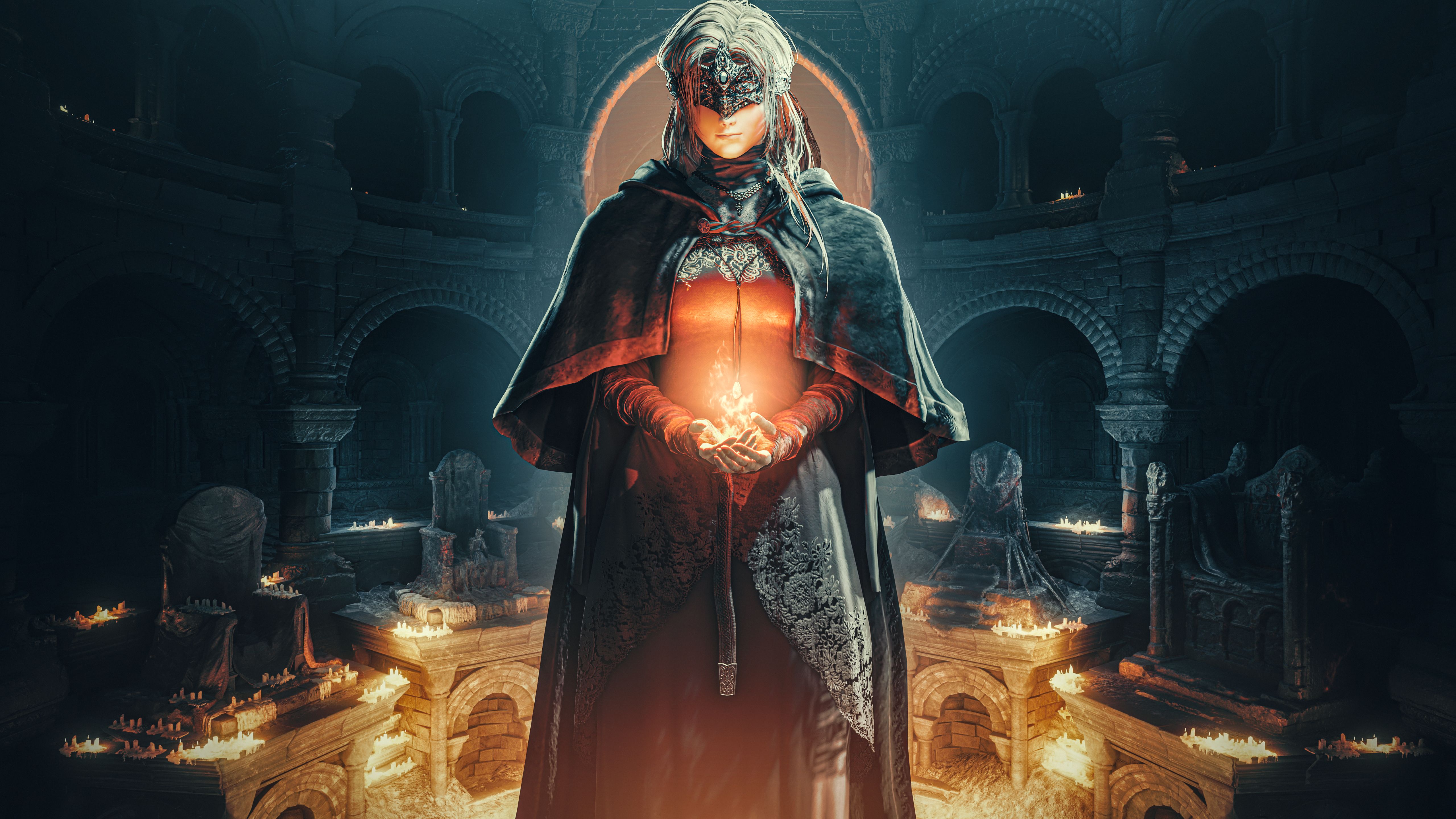 5120x2880 Sirris of the Sunless Realms 4K 5K HD Dark Souls III Wallpaper