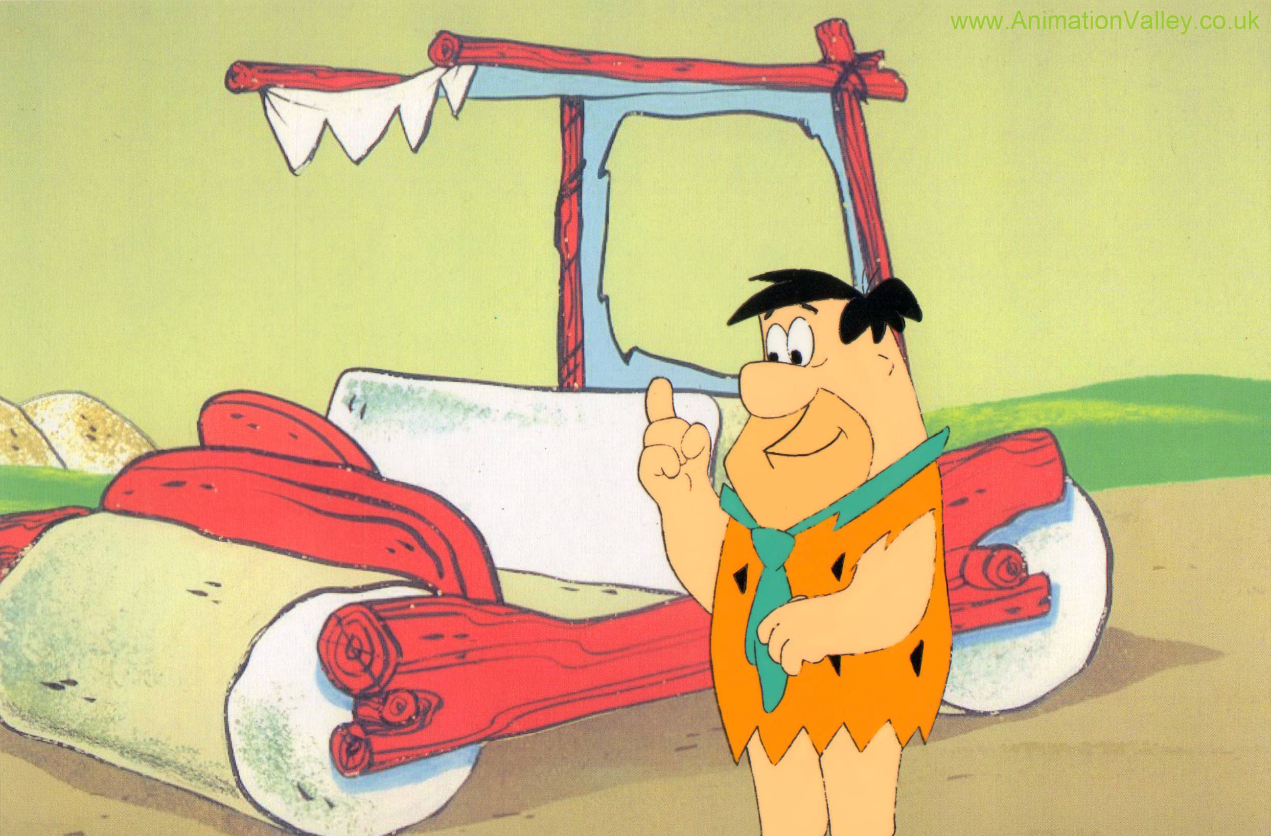2487x1636 The Flintstones Image Fred Flintstone Production Cel