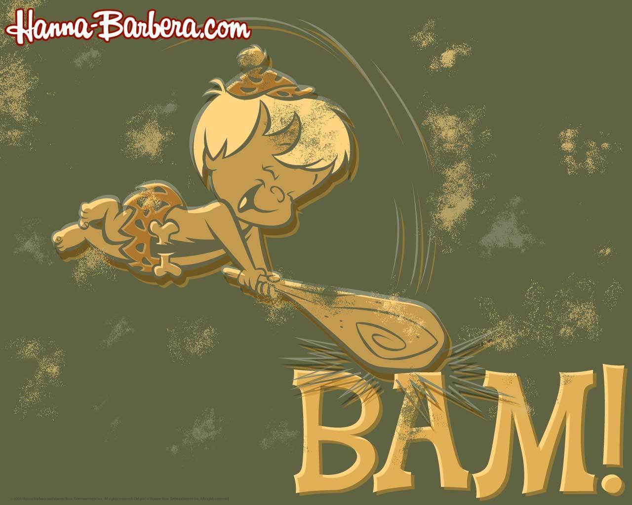 1280x1024 Bamm Bamm Wallpaper Flintstones Wallpaper