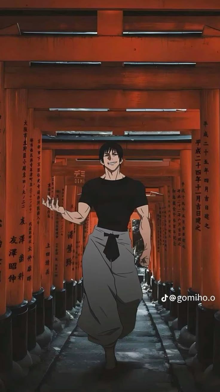 736x1308 toji fushiguro pfp. jujutsu kaisen anime characters wallpaper