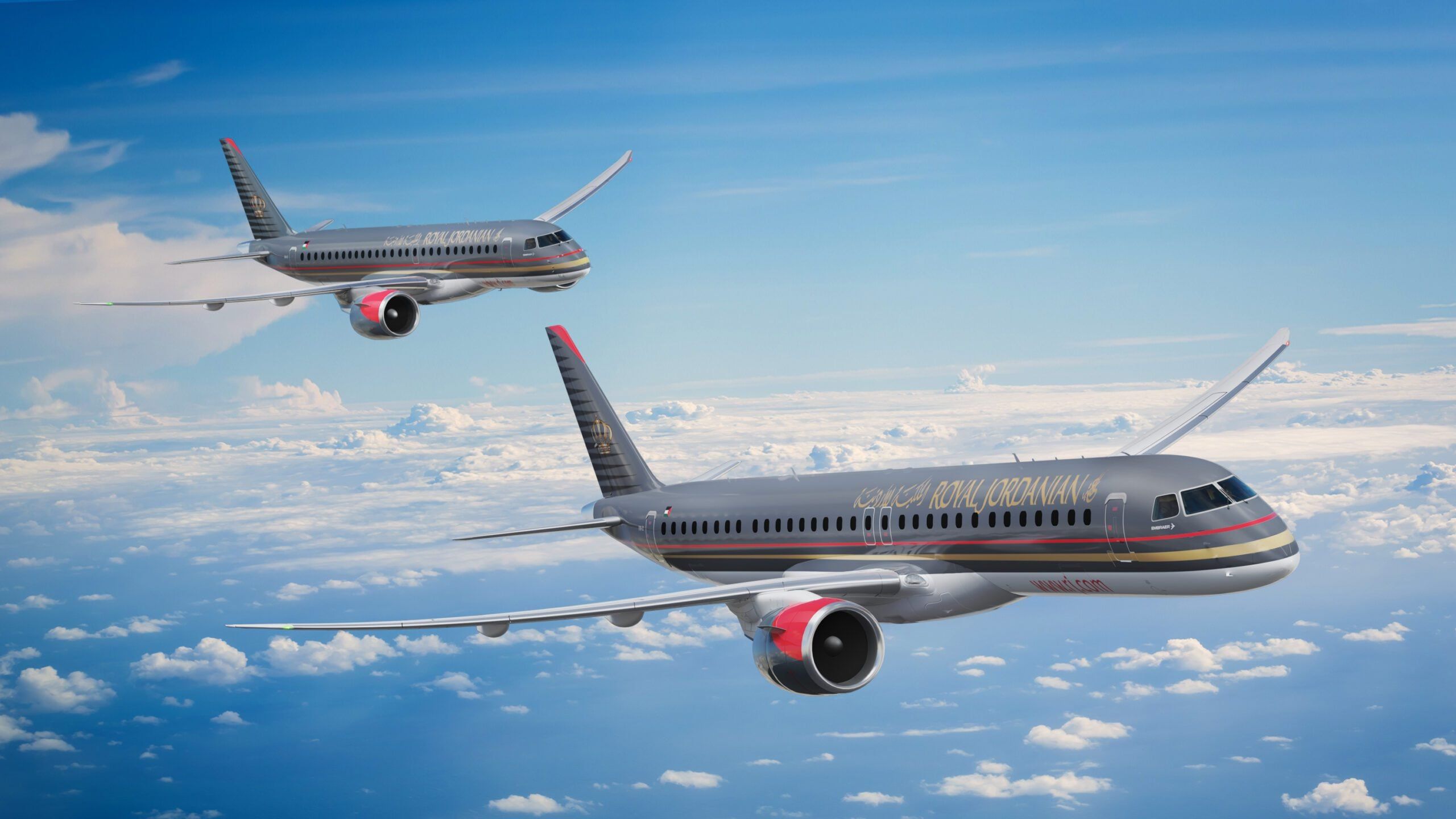 2560x1440 Royal Jordanian Finalizes Embraer E2 Order