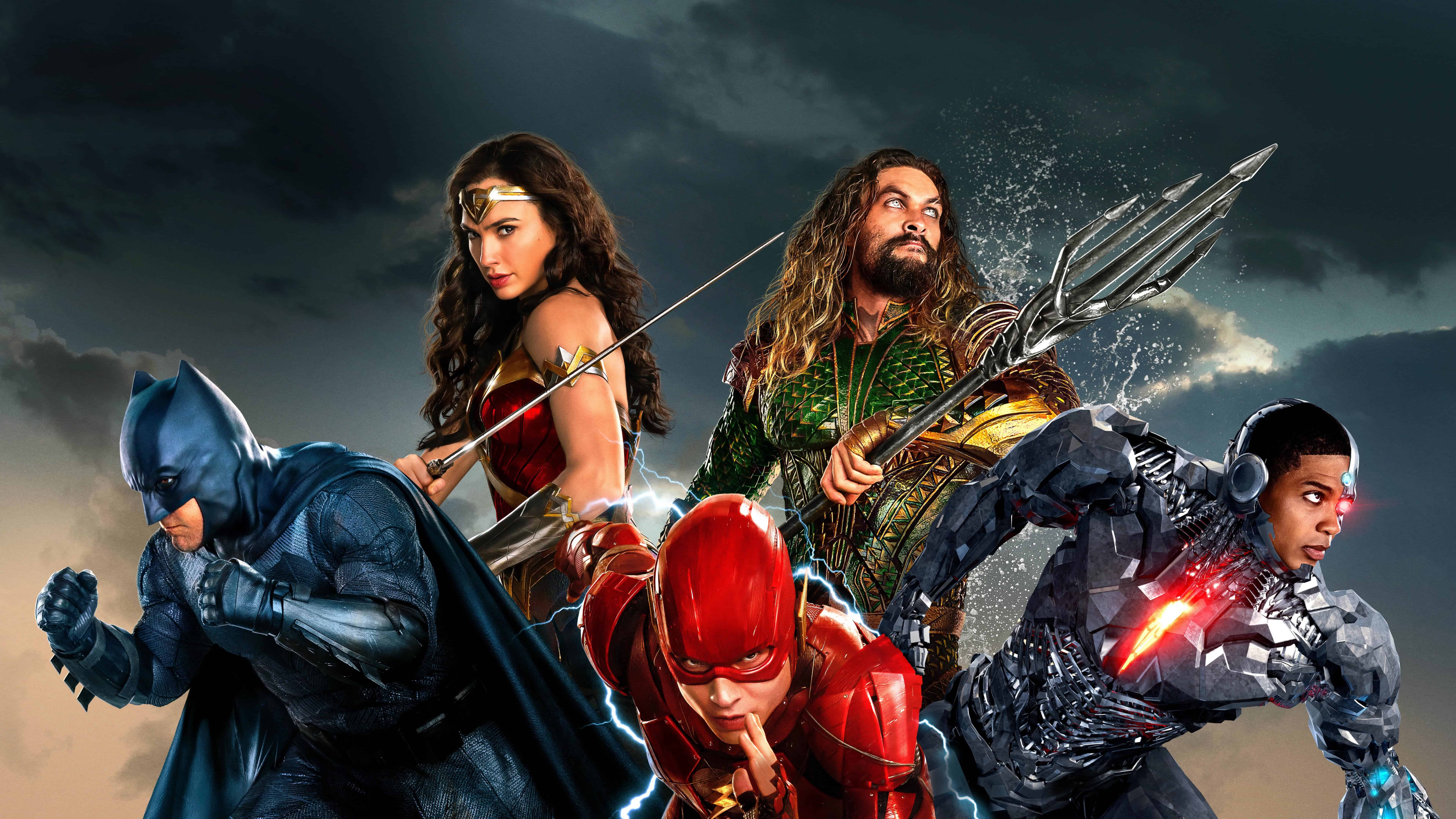 7680x4320 Justice League Film Desktop Wallpaper