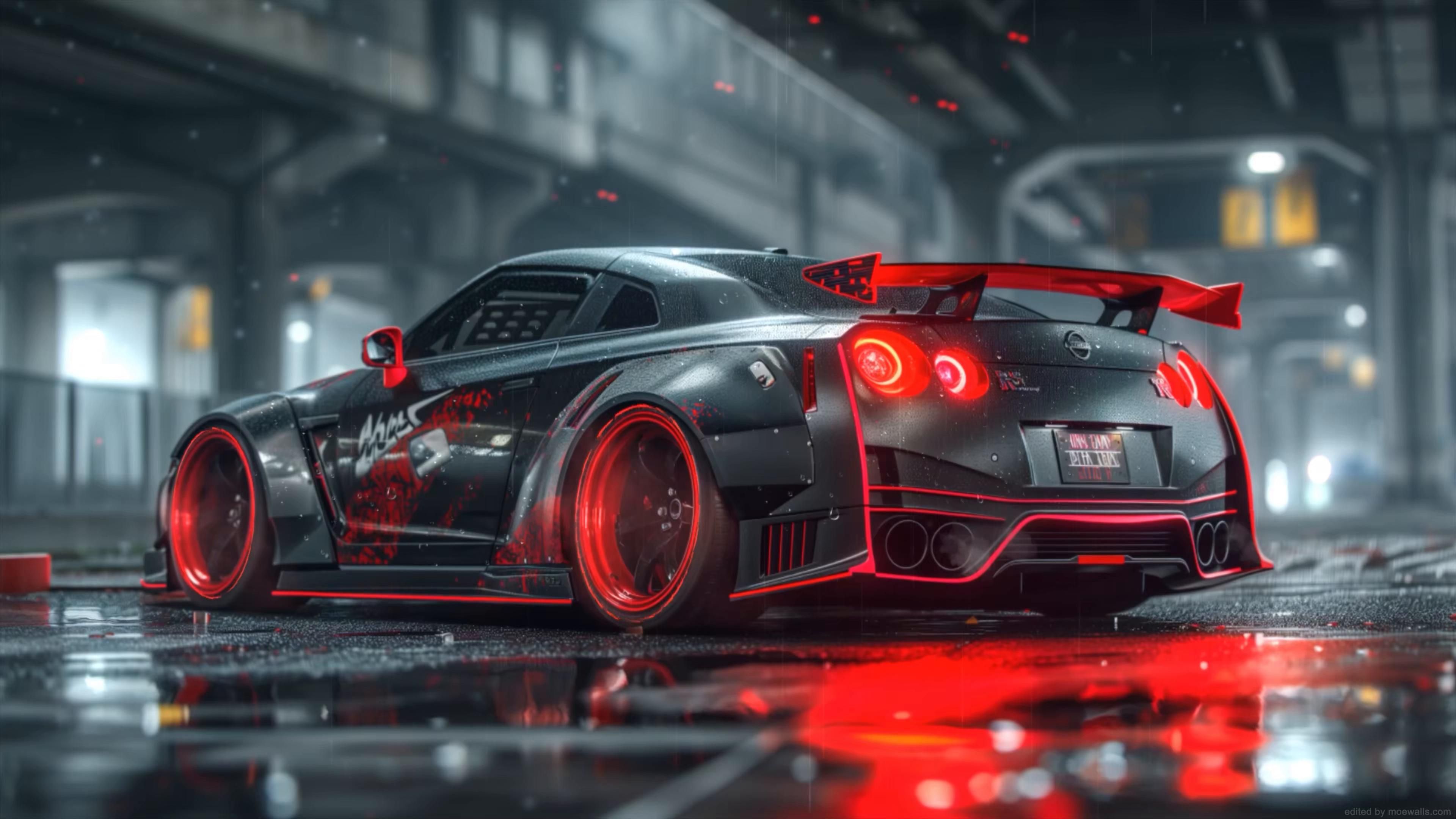 3840x2160 GTR Animated Wallpaper