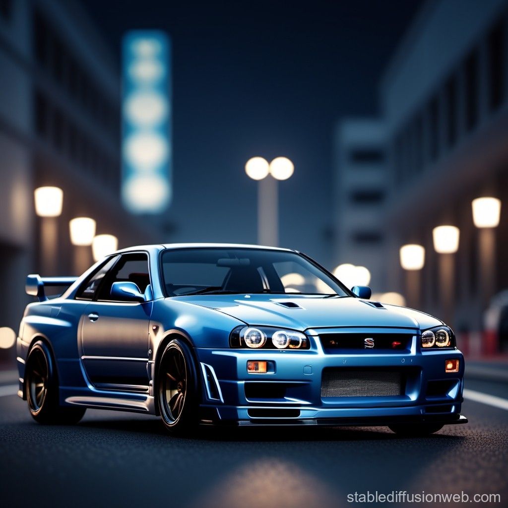 1024x1024 nissan skyline r34 jdm style cartoon without background Prompts. Stable Diffusion Online