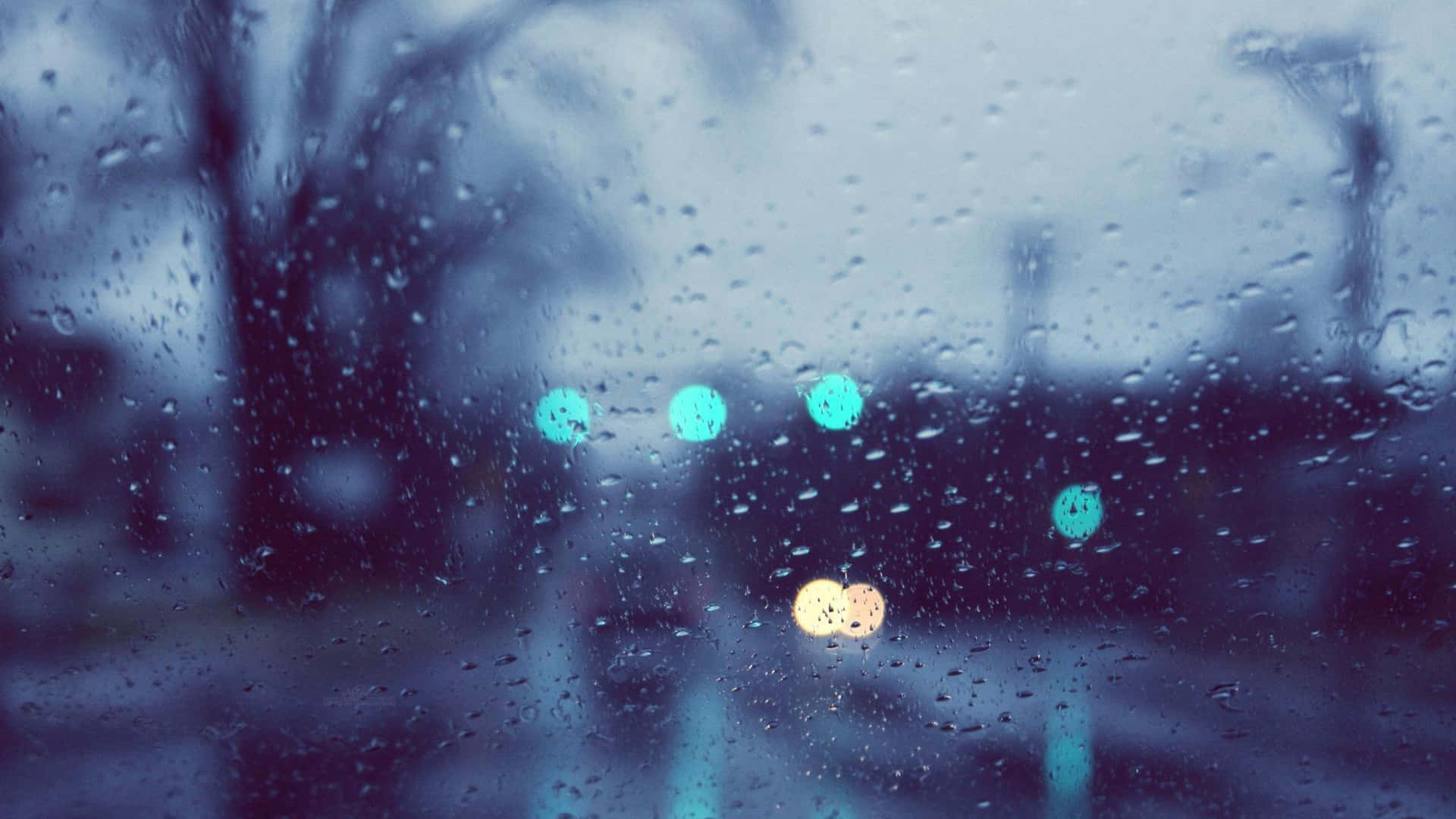 1920x1080 Download Rain 4k On Glass Wallpaper