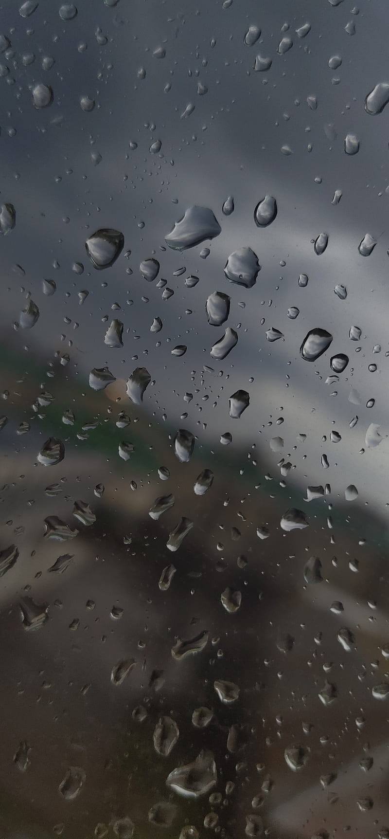 800x1724 Drops, glass, live, rain, raindrops, screen, HD phone wallpaper