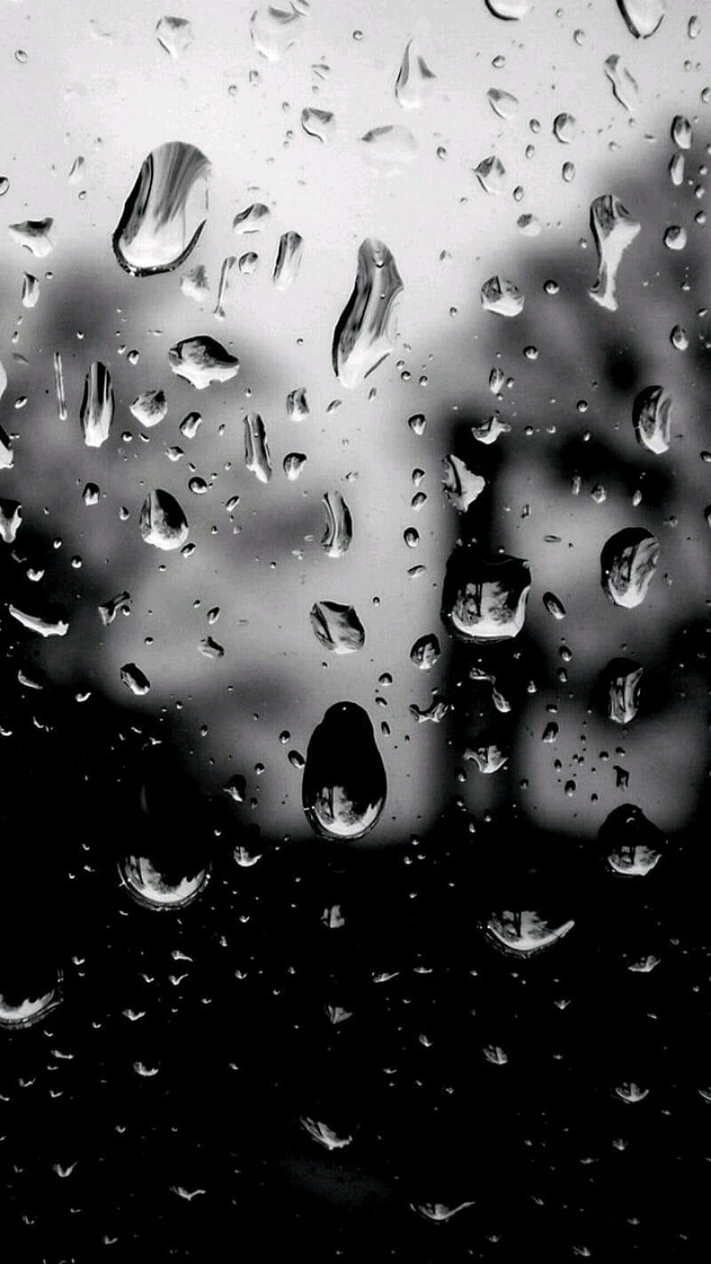 800x1422 Rainy, rain, drops, raindrops, glass, sad, HD phone wallpaper