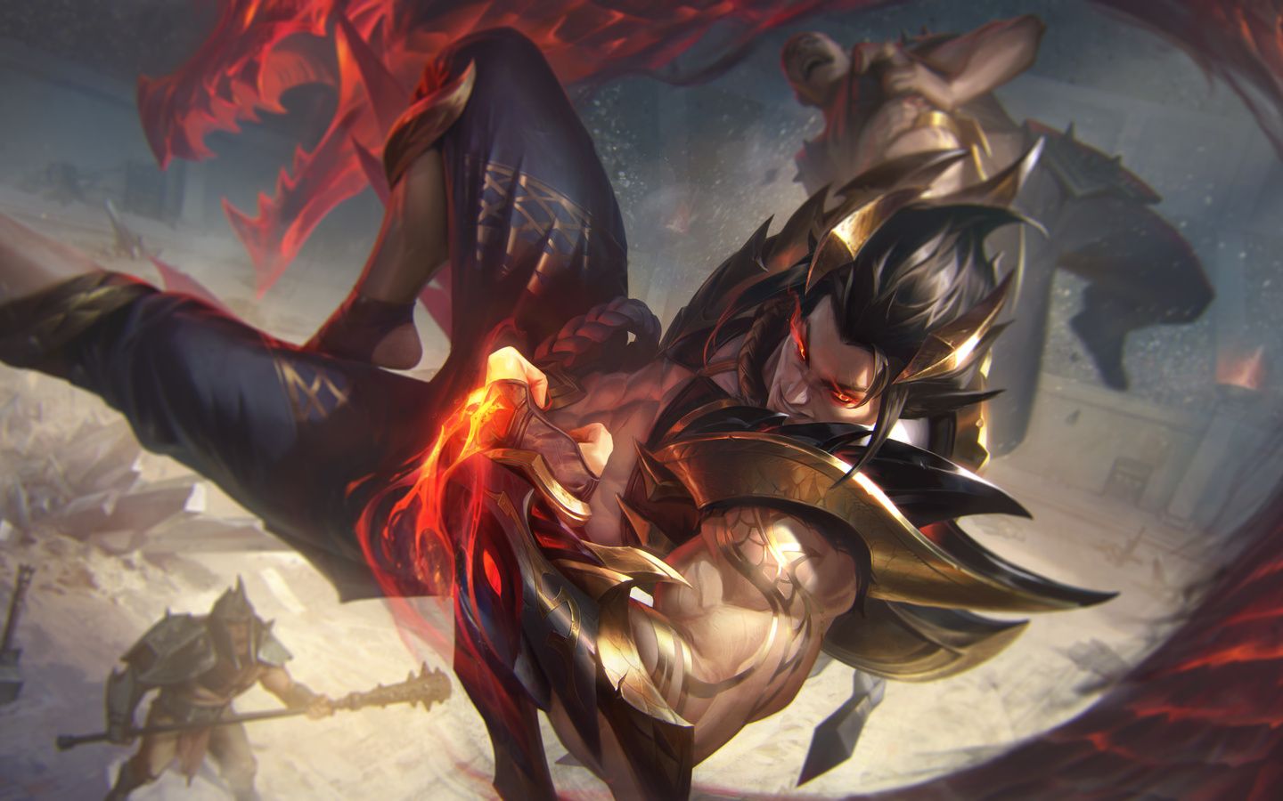 1440x900 Dragonmancer Sett League Of Legends 8k Wallpaper, 1440x900 Resolution HD 4k Wallpaper, Image, Background, Photos and Picture