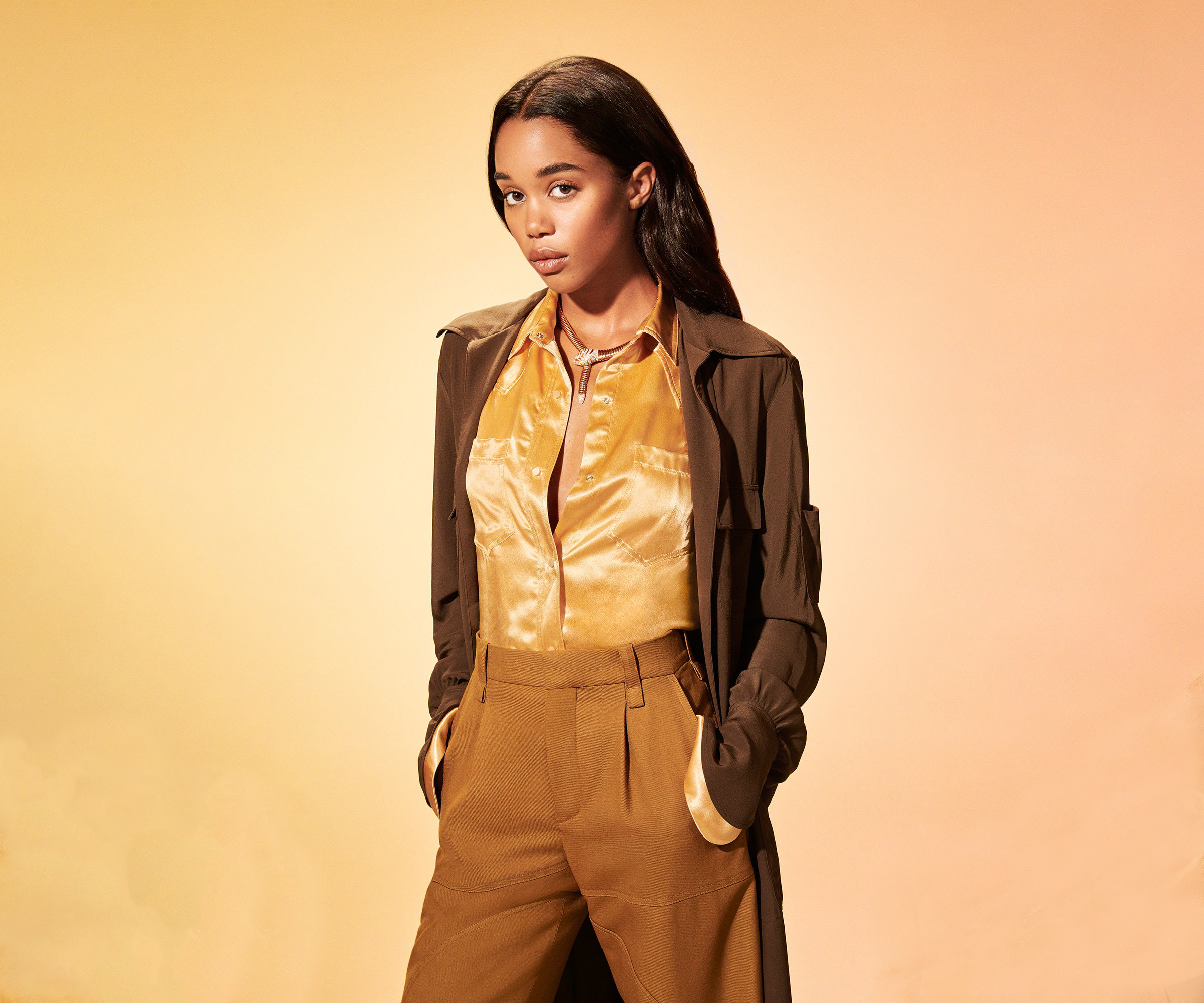 2400x2000 Laura Harrier HD Wallpaper and 4K Background