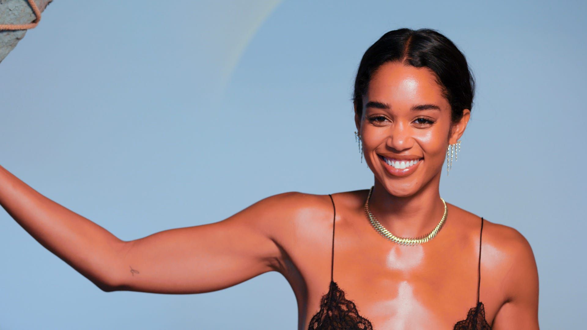 1920x1080 Get to Know Laura Harrier at Her Cosmo Cover Shoot. The Cosmo Quiz