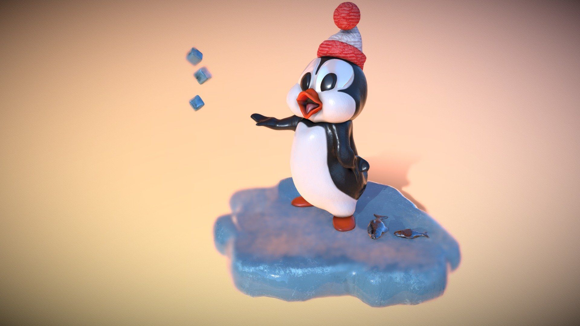 1920x1080 Chilly Willy model by psyxodel [0d9921b]