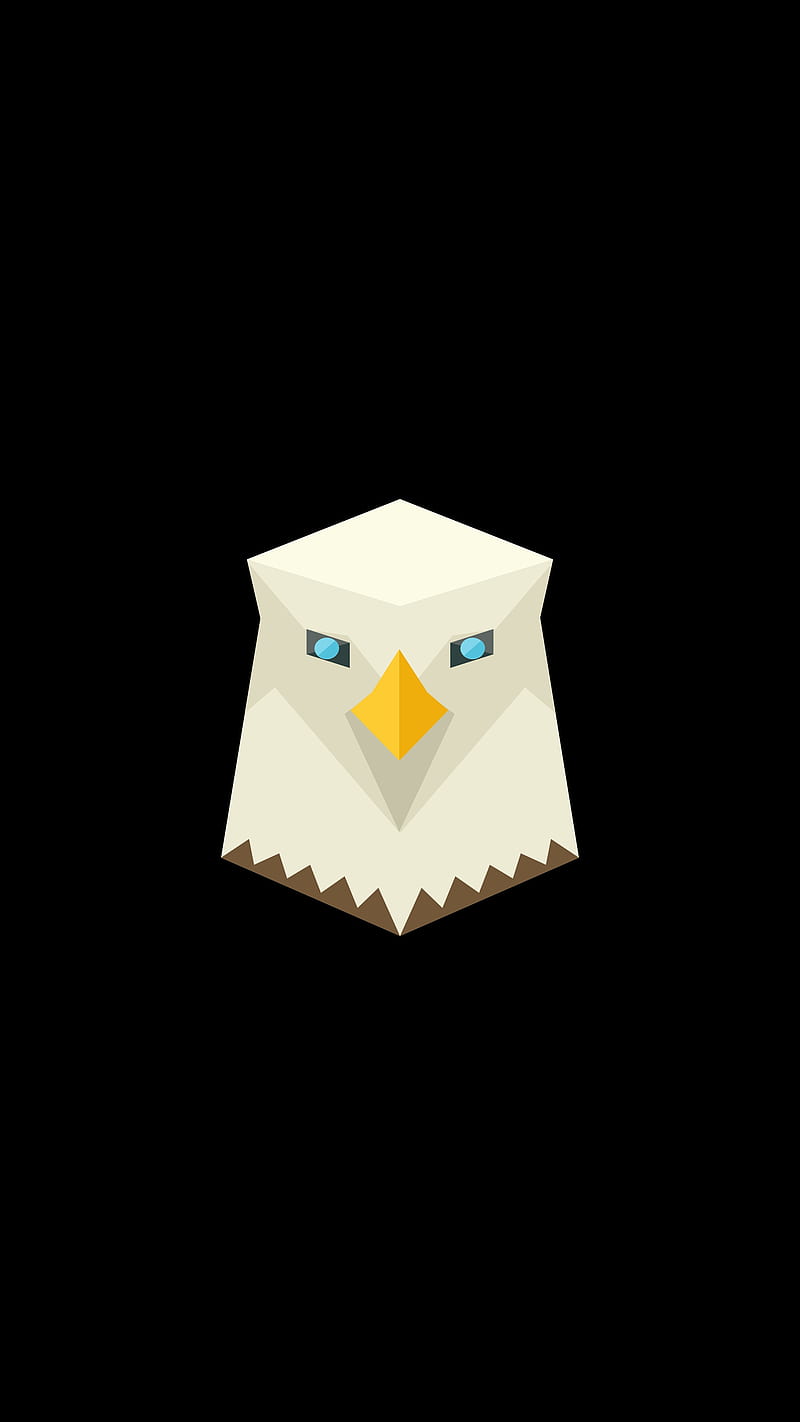 800x1422 Eagle, animal, aguila, amoled, oled, material, , bird, HD phone wallpaper