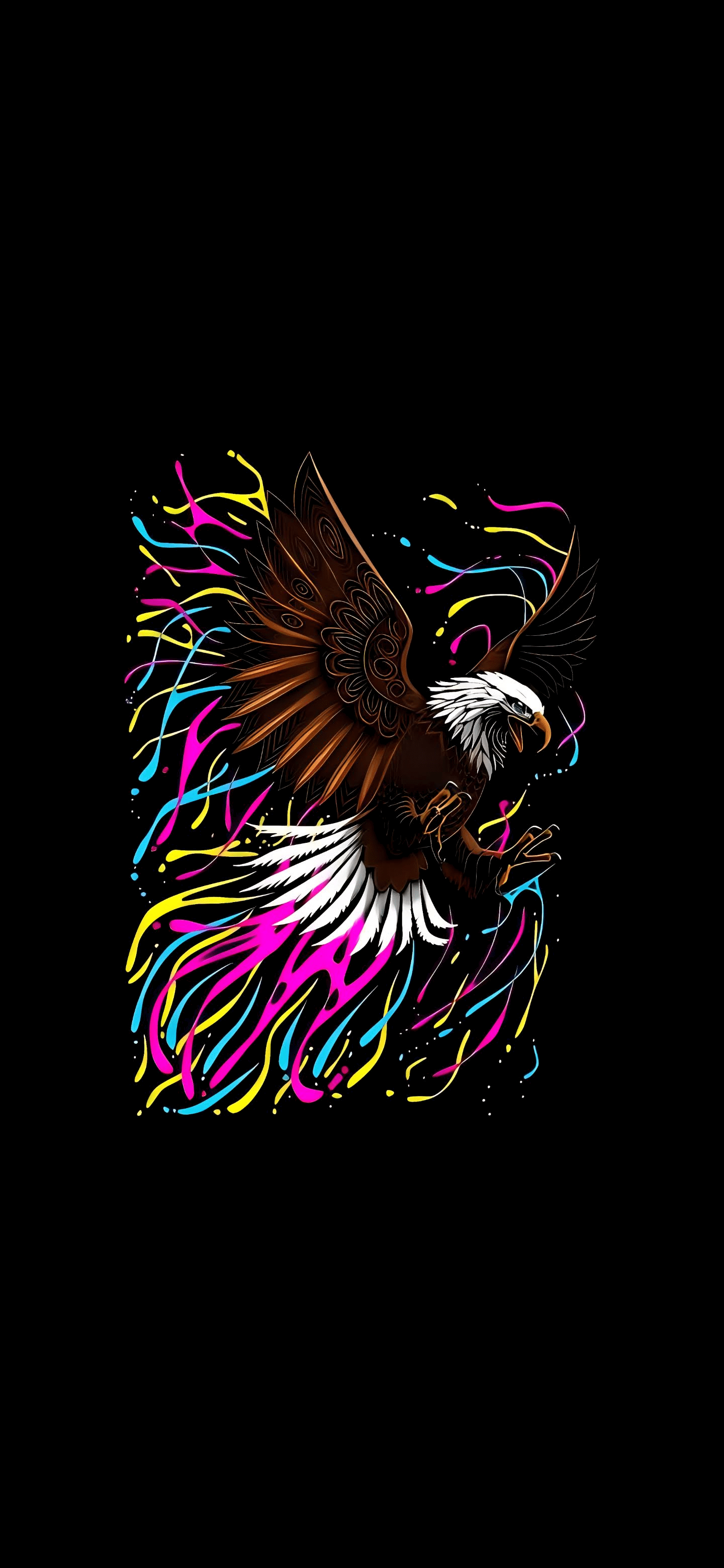 1440x3120 Tribal Eagle (1440x3120)