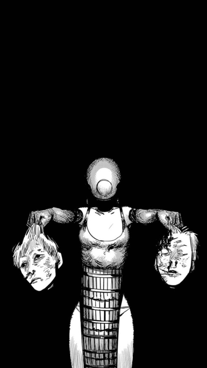 675x1200 Chainsaw man manga wallpaper. Csm wallpaper manga, Chainsaw man astronaut tattoo, Chainsaw man art