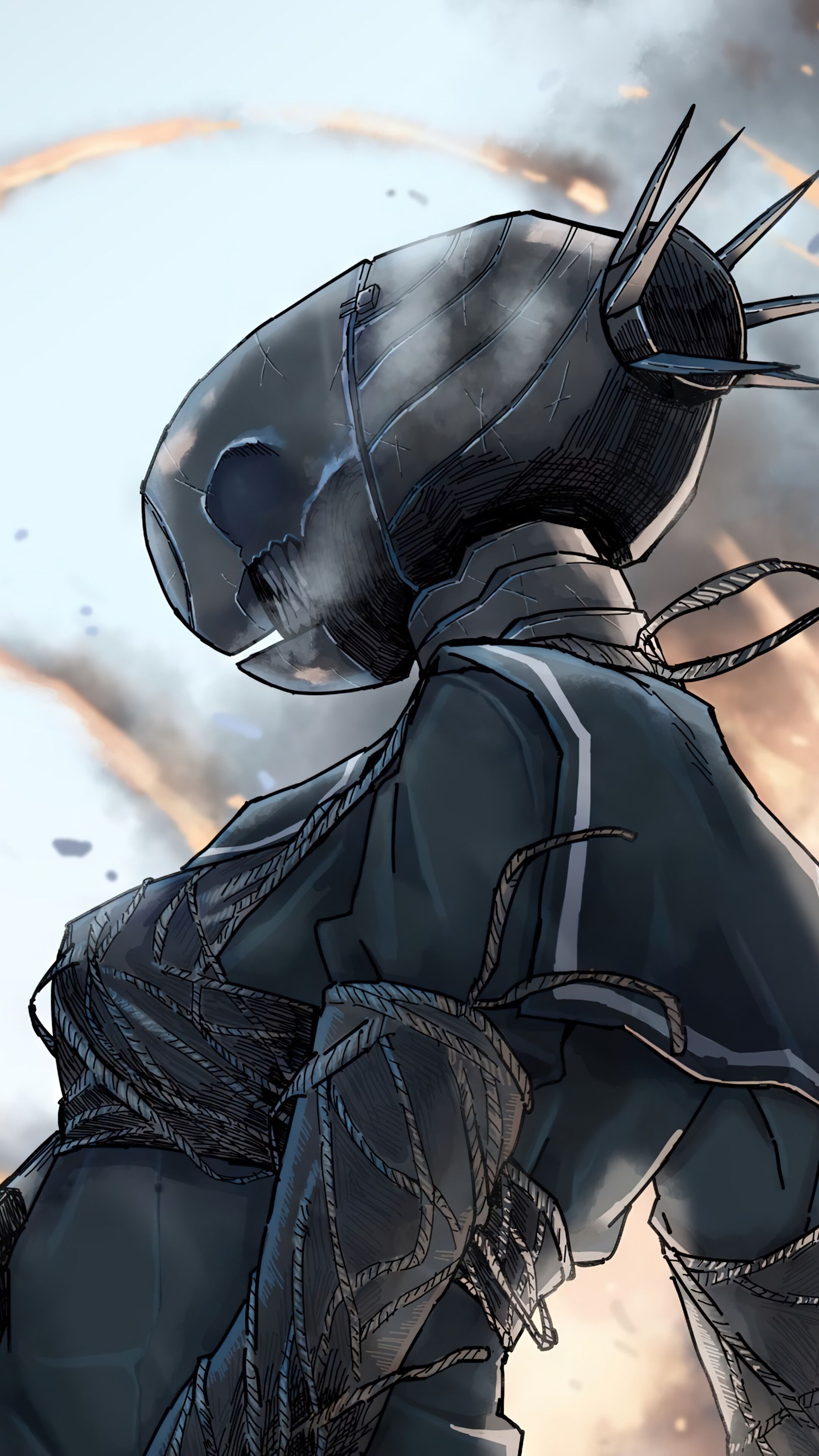 2160x3840 Bomb Devil Wallpaper