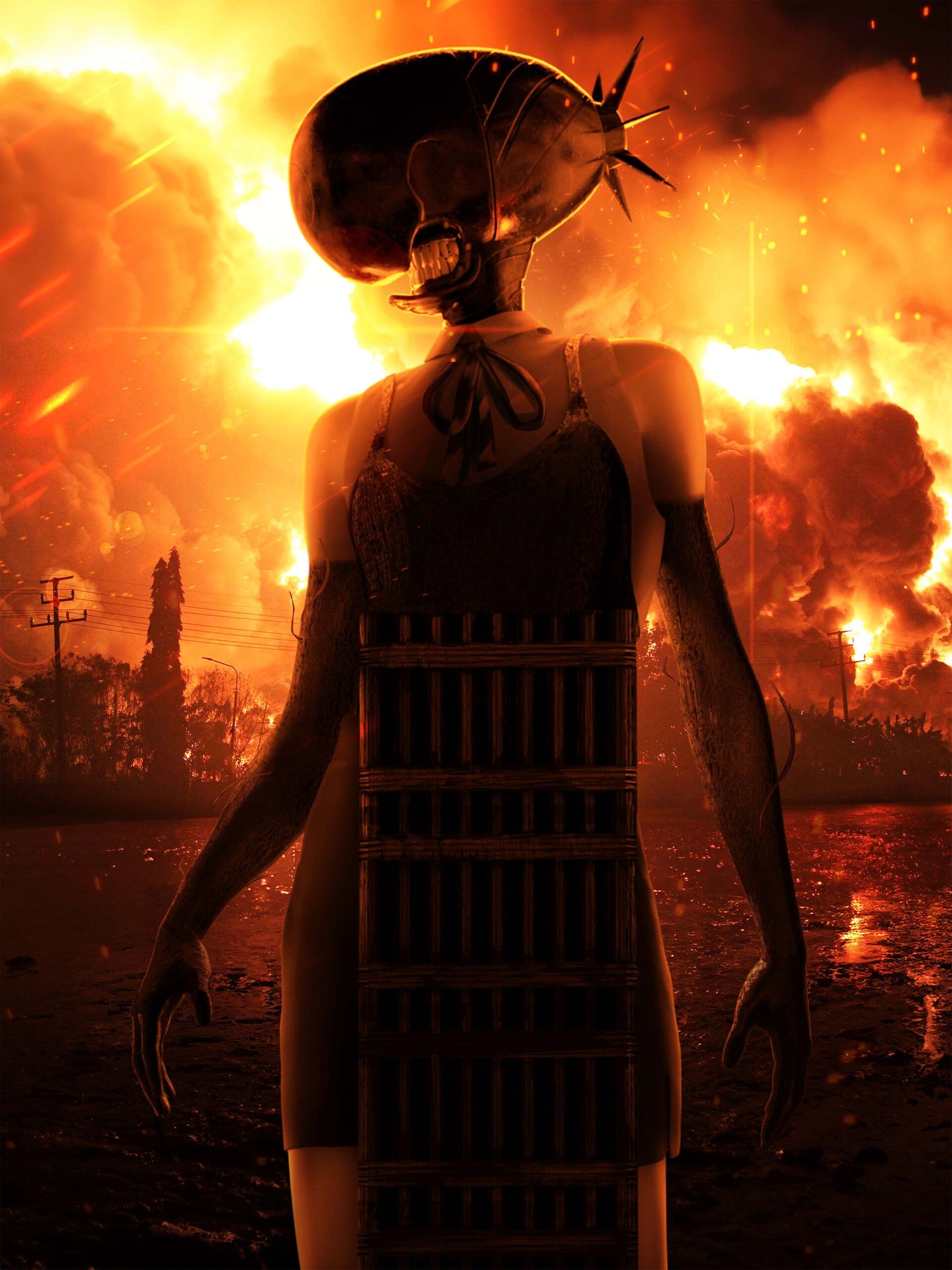 1920x2560 REZE THE BOMB DEVIL