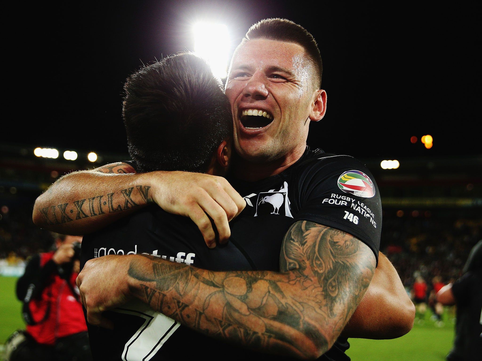 2048x1536 New Zealand 22 Australia 18 match report: Shaun Johnson inspires Kiwis to victory to lift 2014 Four Nations title