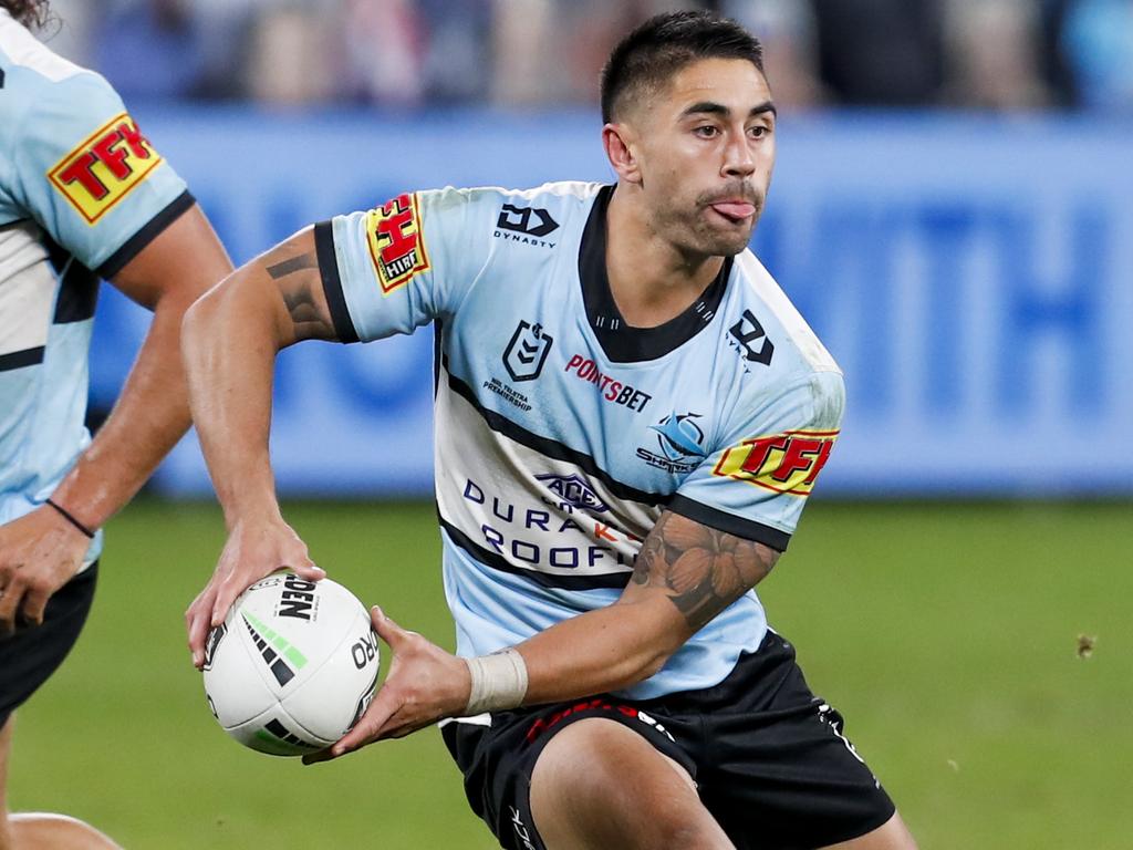 1024x768 John Morris heaps praise on Shaun Johnson after Sharks win third straight over Titans. news.com.au