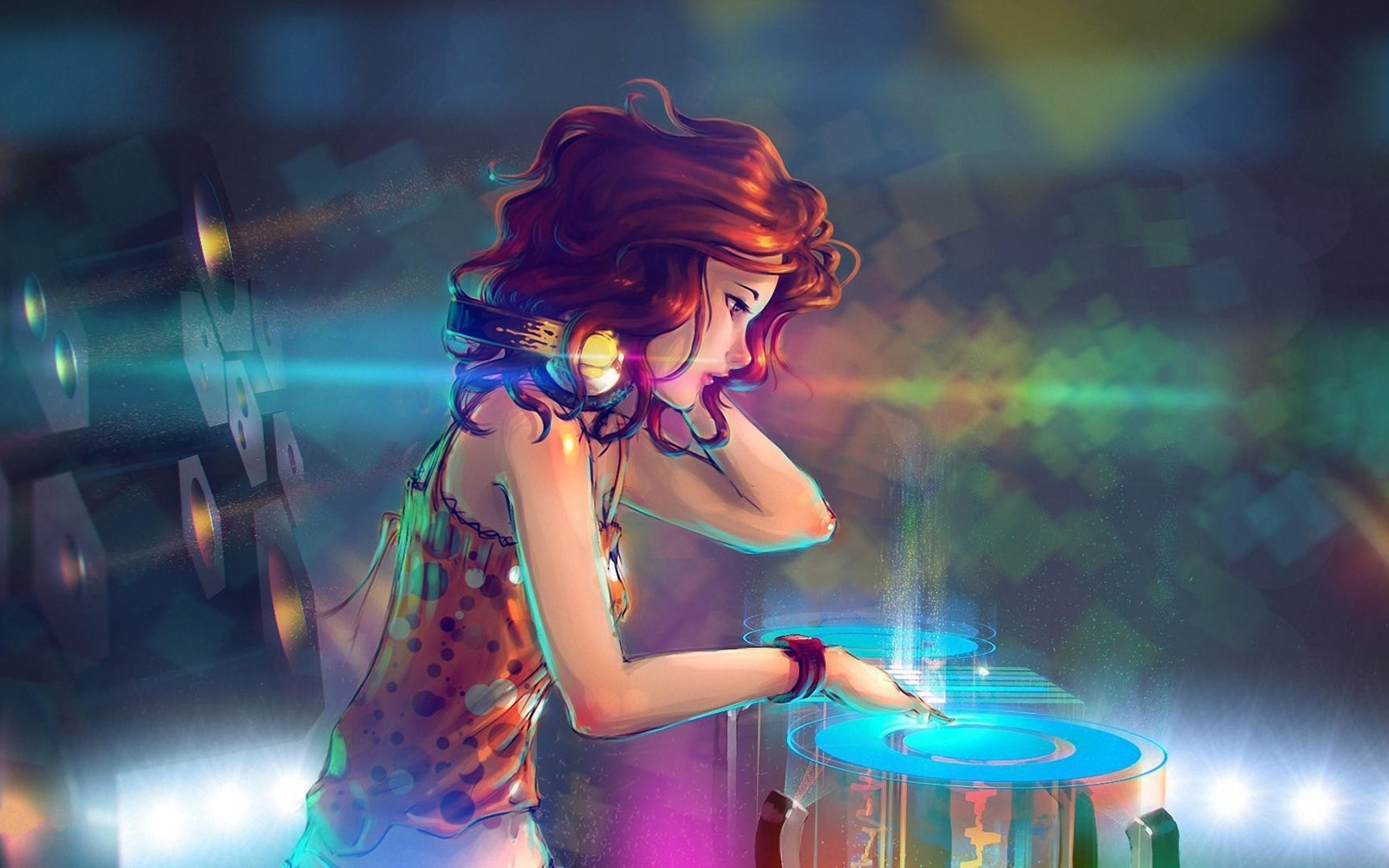 3840x2400 Wallpaper Anime, Art, Performance, Stage, Performance Art, Background Free Image