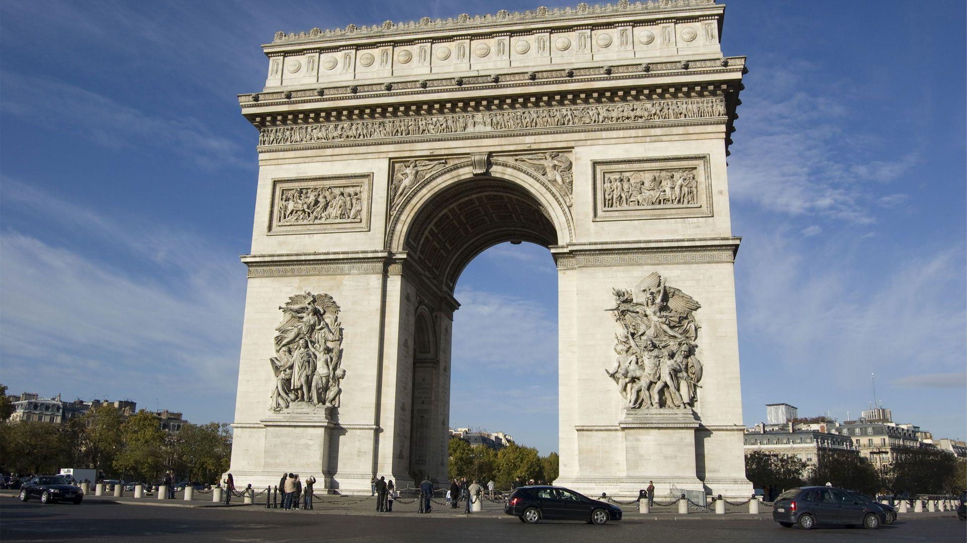 1920x1080 High Quality Arc De Triomphe Wallpaper. Full HD Picture