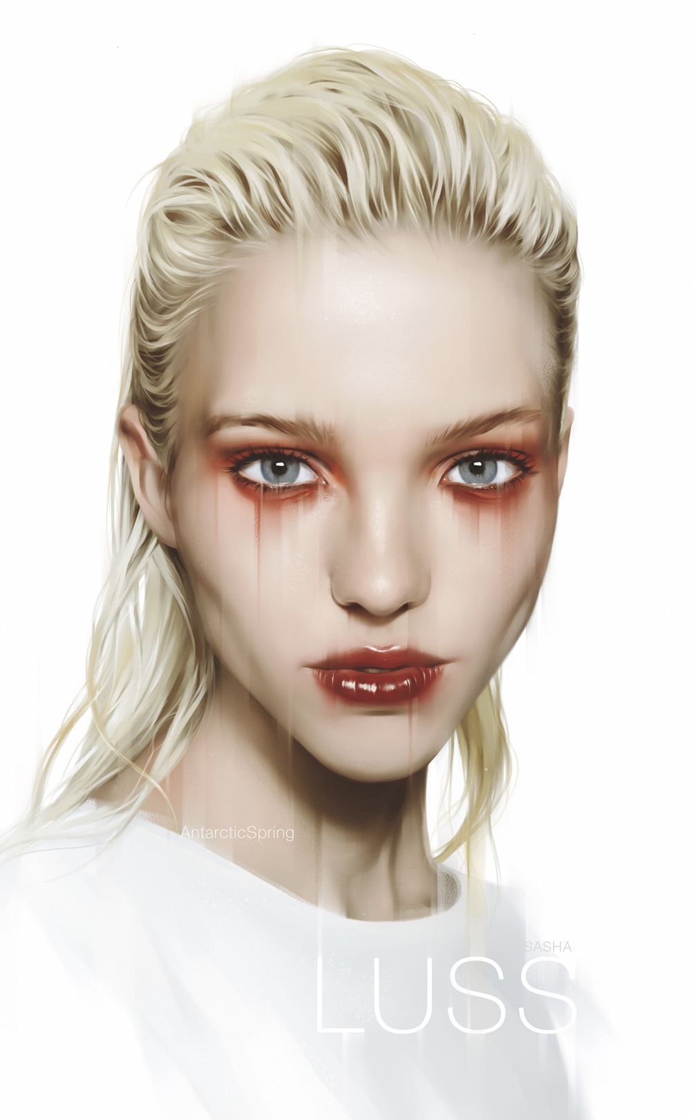 1000x1620 Sasha Luss (3). Image - Behance