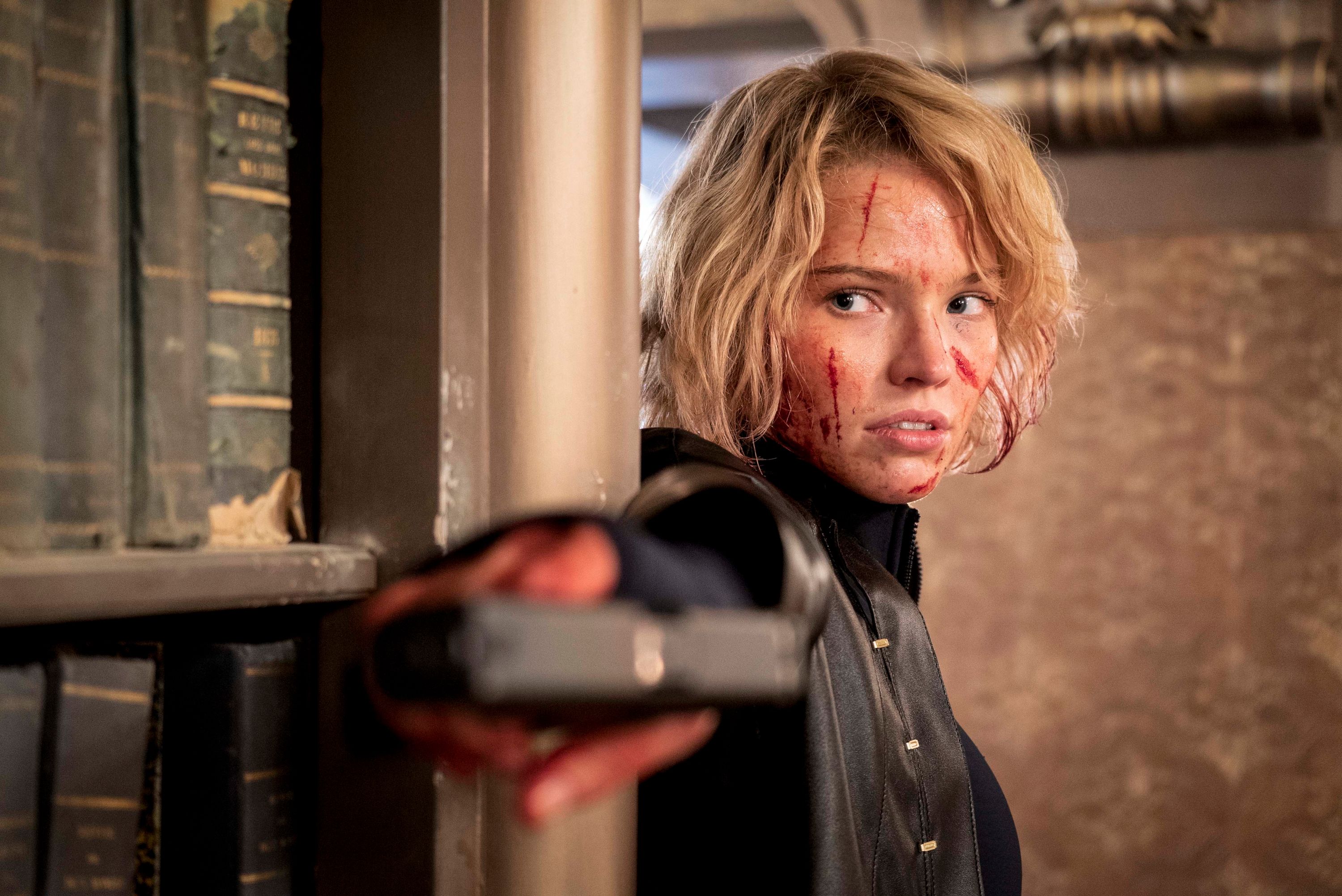 3000x2004 Anna Movie HD Wallpaper Featuring Sasha Luss in Action Scenex2004