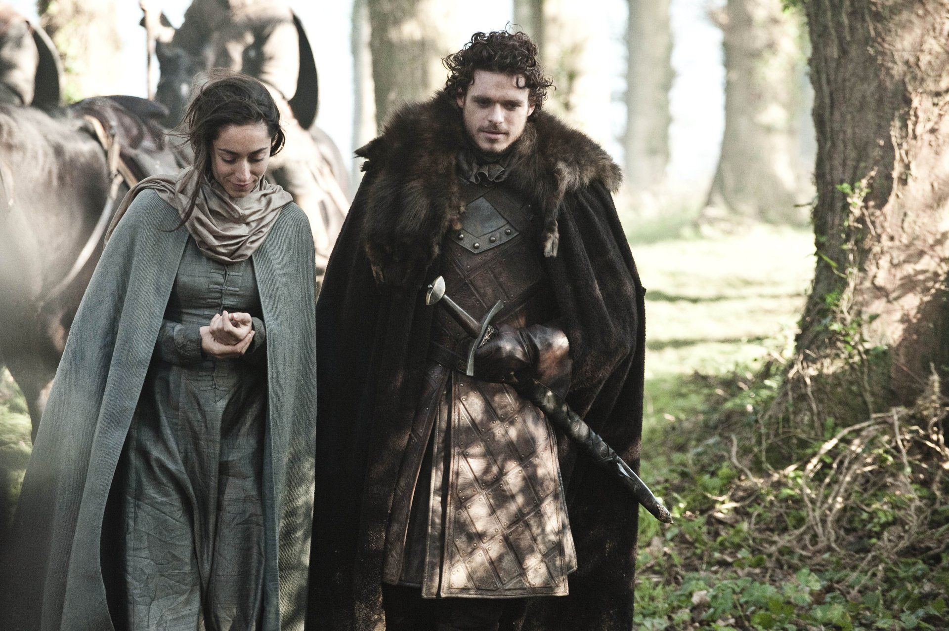 1920x1278 Download Richard Madden Oona Chaplin Robb Stark Talisa Stark TV Show Game Of Thrones 4k Ultra HD Wallpaperx2662