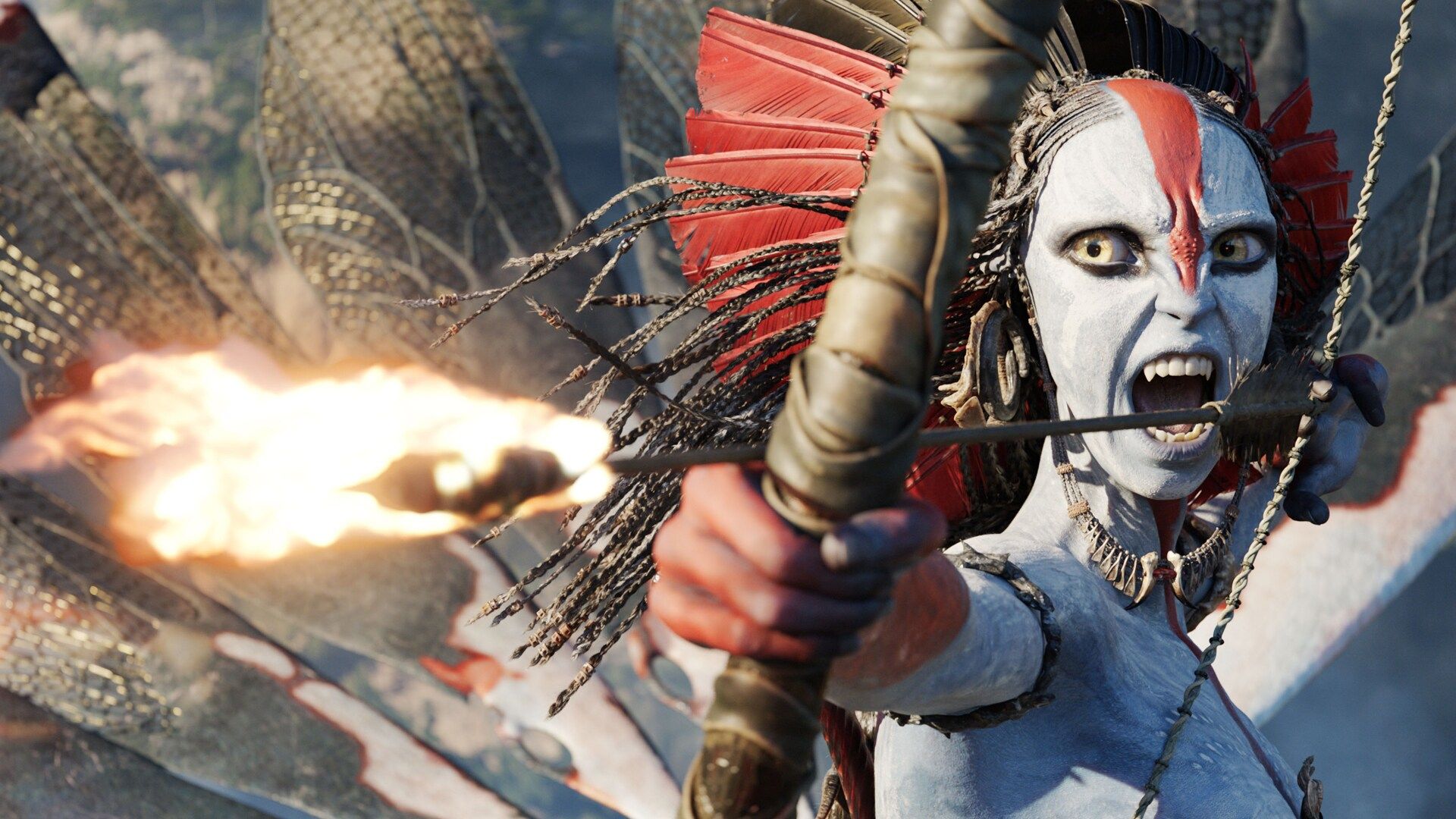 1920x1080 Oona Chaplin Blazes a Trail as Varang in Avatar: Fire and Ash