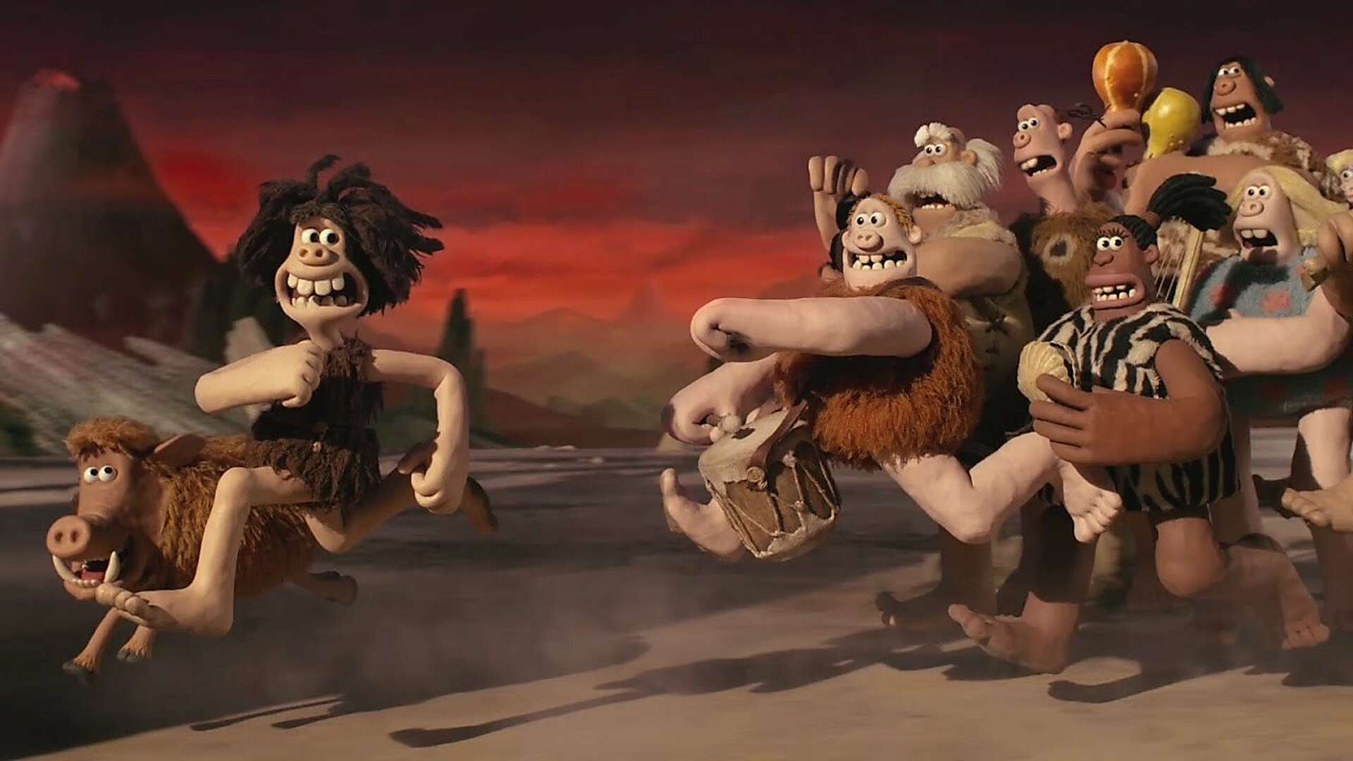 1920x1080 Stone Age soccer clash scores laughs in 'Early Man'