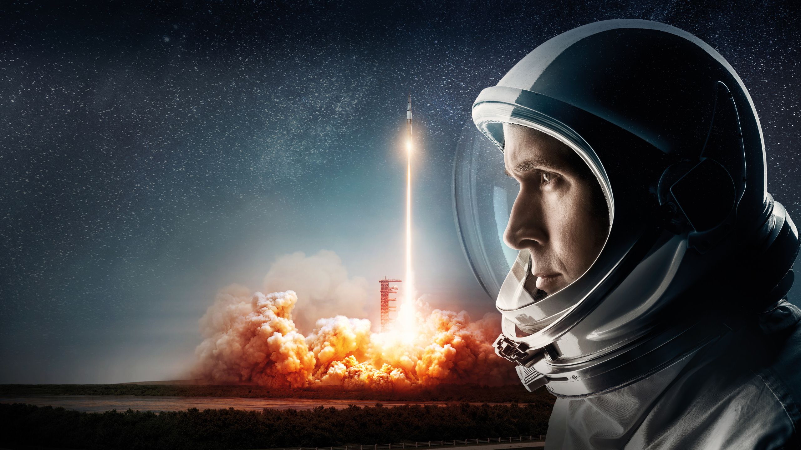 2560x1440 First Man Wallpaper