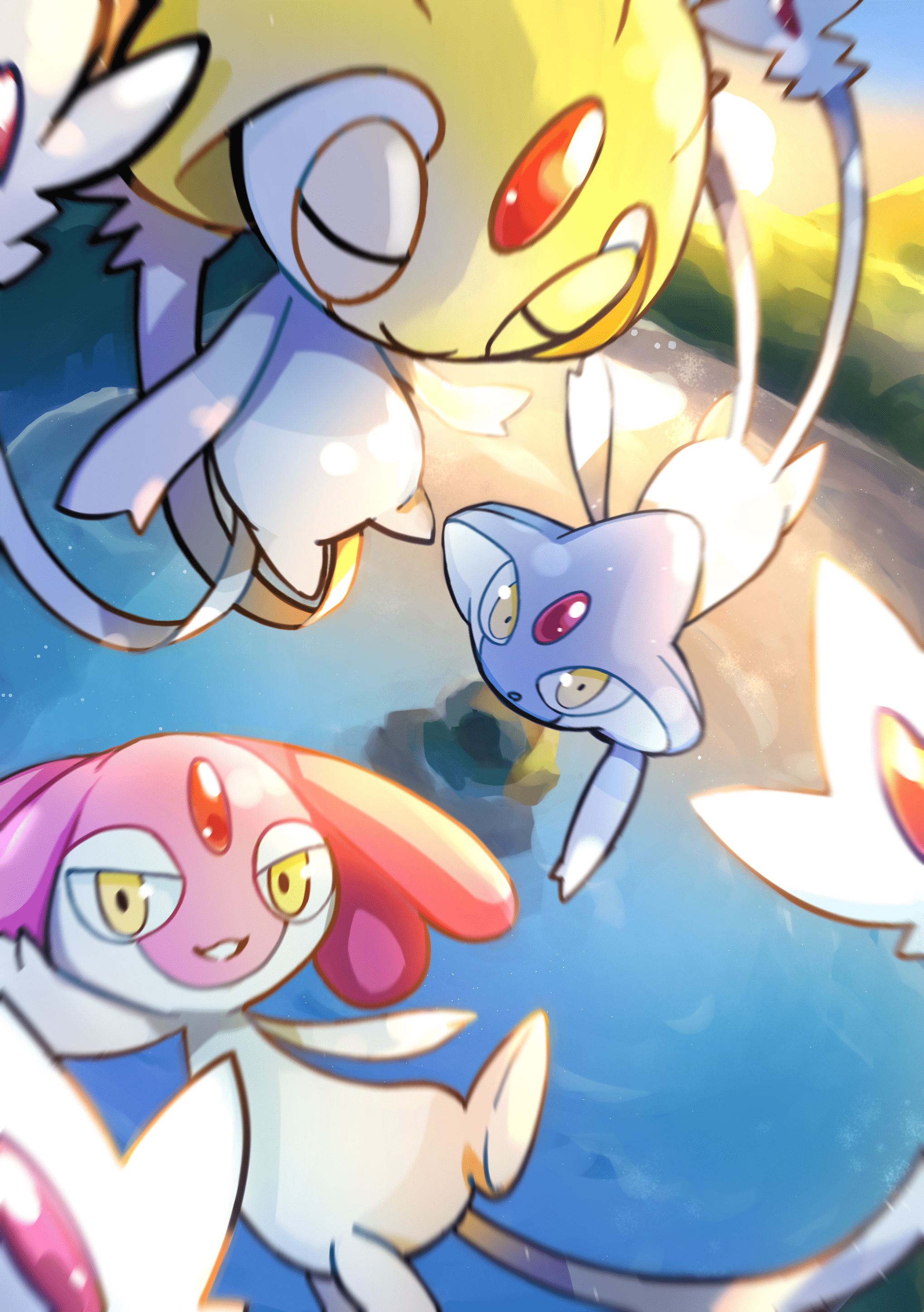 2039x2894 Uxieémon. Anime Image Board
