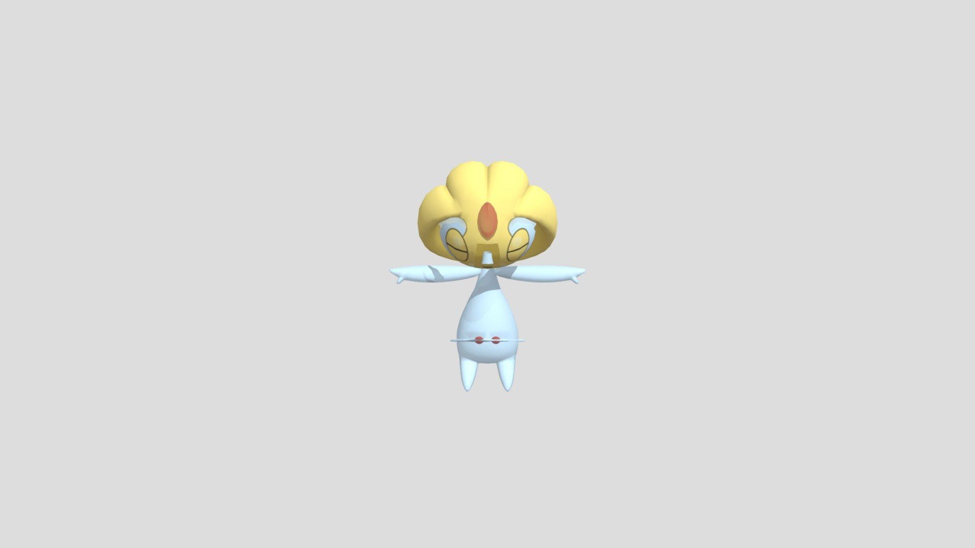 1920x1080 Uxie Free 3D model by nguyenlouis32 [cec5966]