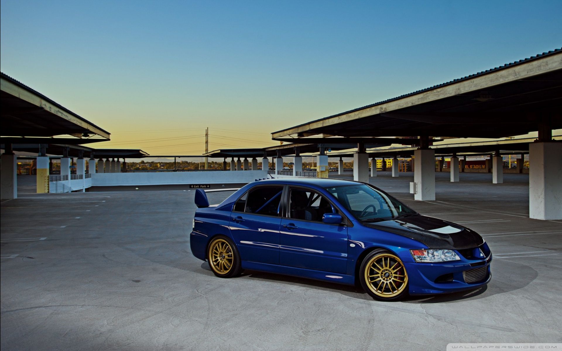 1920x1200 Lancer Evolution Blue Street 4K UHD Wallpaper for UltraHD Desktop and TV : Smartphone and Tablet Devices
