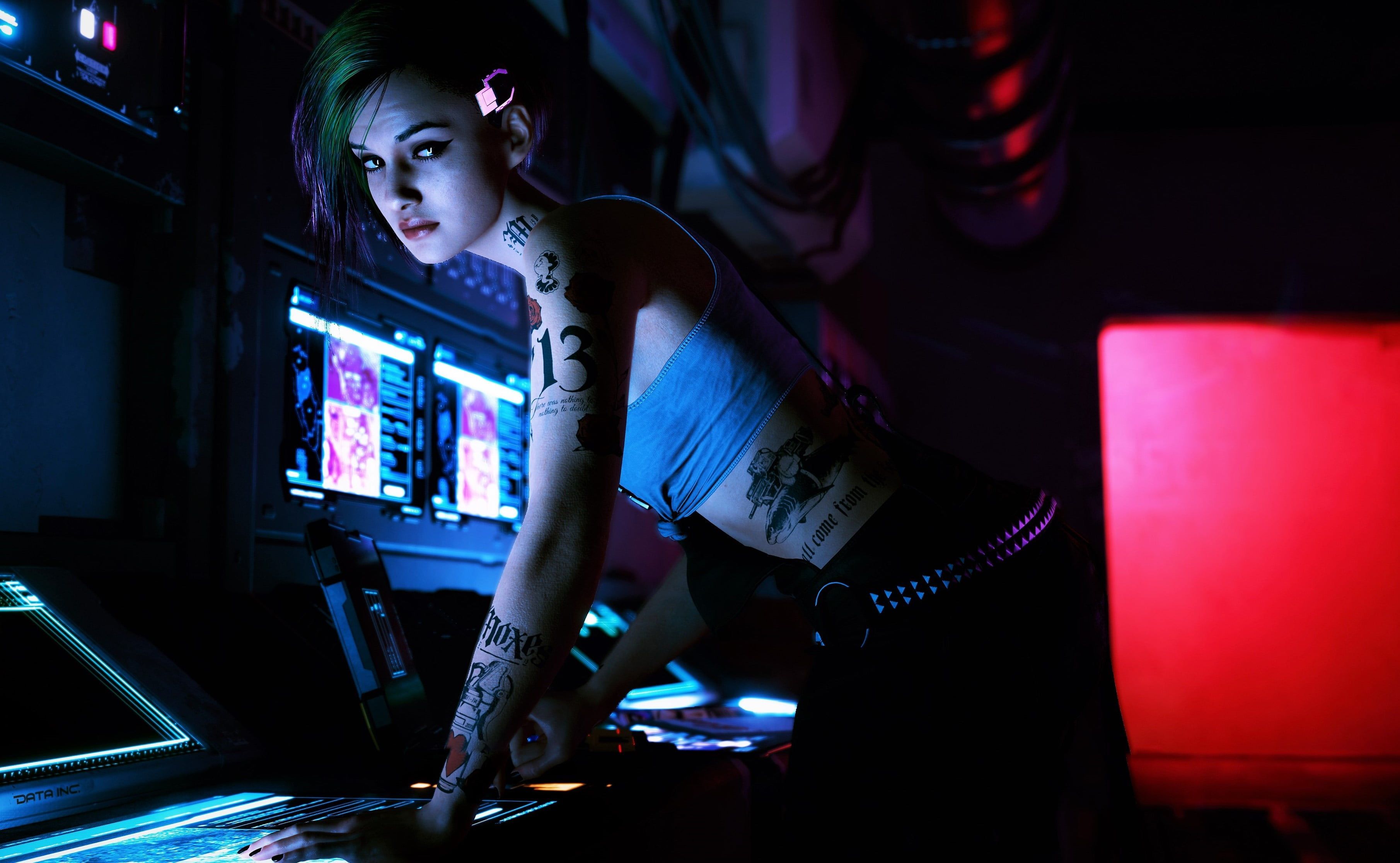 3621x2231 Judy Alvarez Wallpaper 4K, Video Game, Cyberpunk 2077