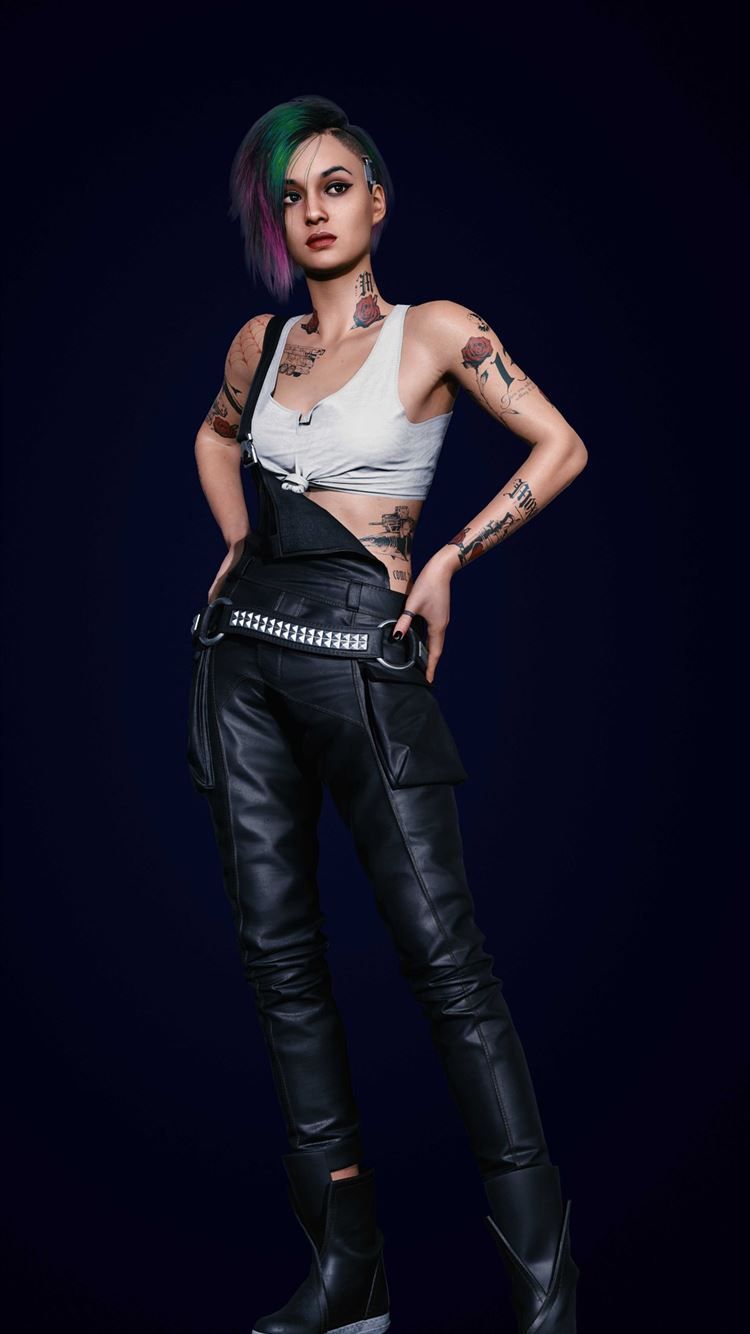 750x1334 cyberpunk 2077 judy 5k iPhone 8 Wallpaper Free Download