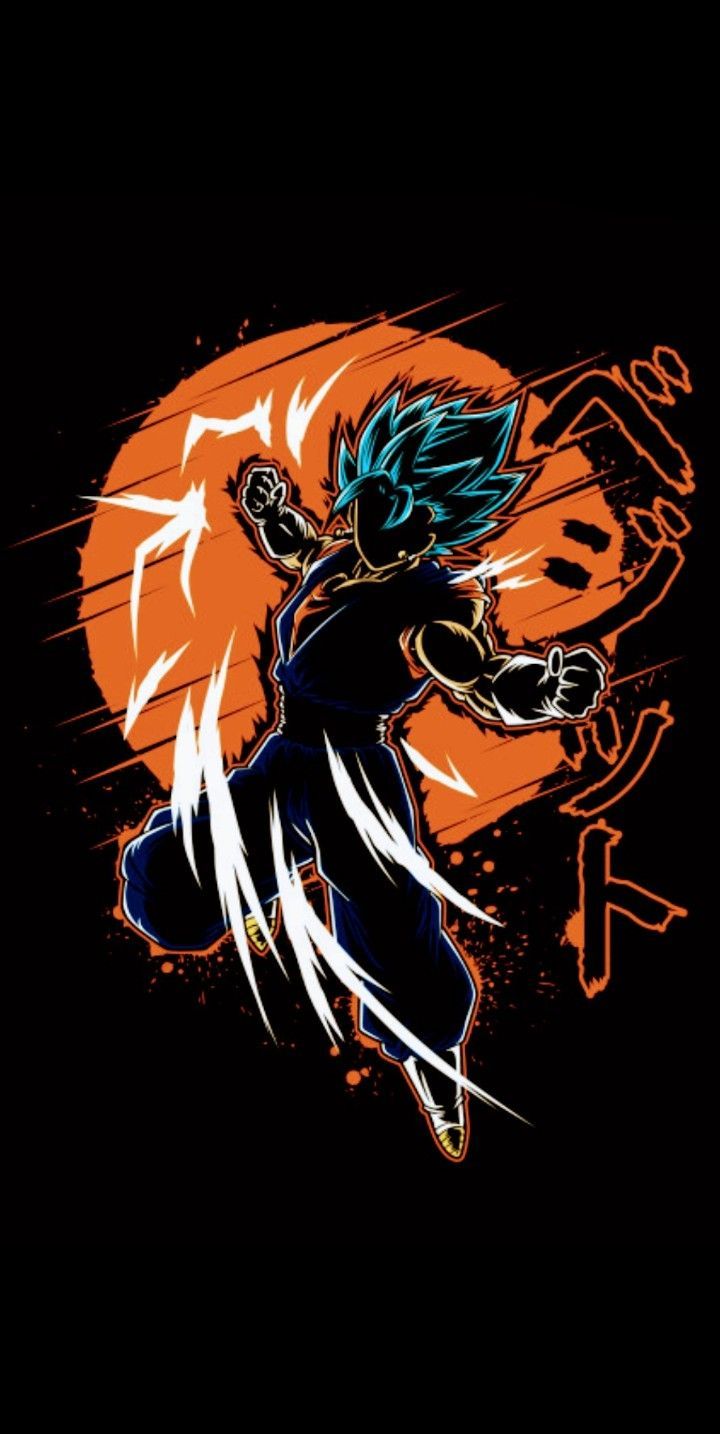 720x1434 Vegito Super Saiyan Blue, Dragon Ball Super