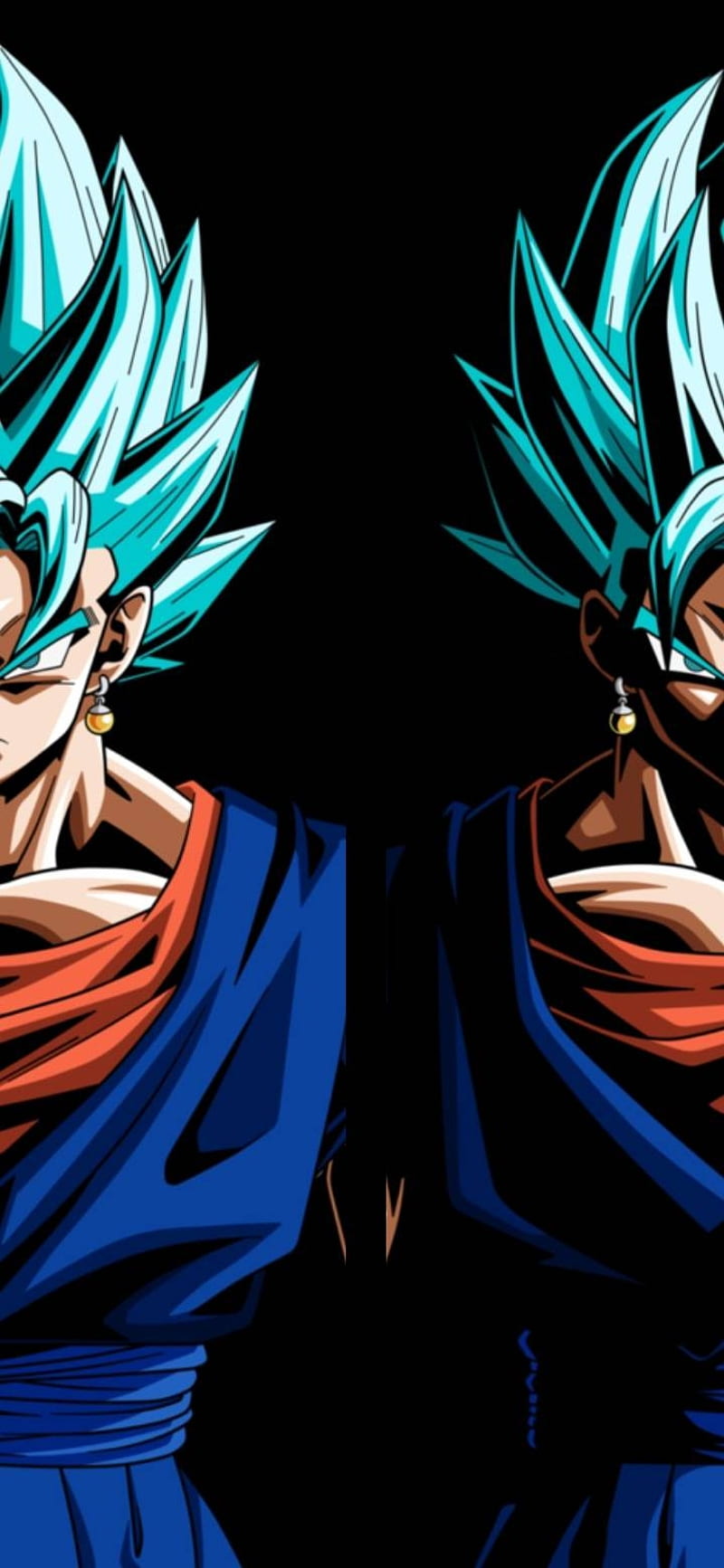800x1733 Vegito, dragon ball super, vegeto, HD phone wallpaper